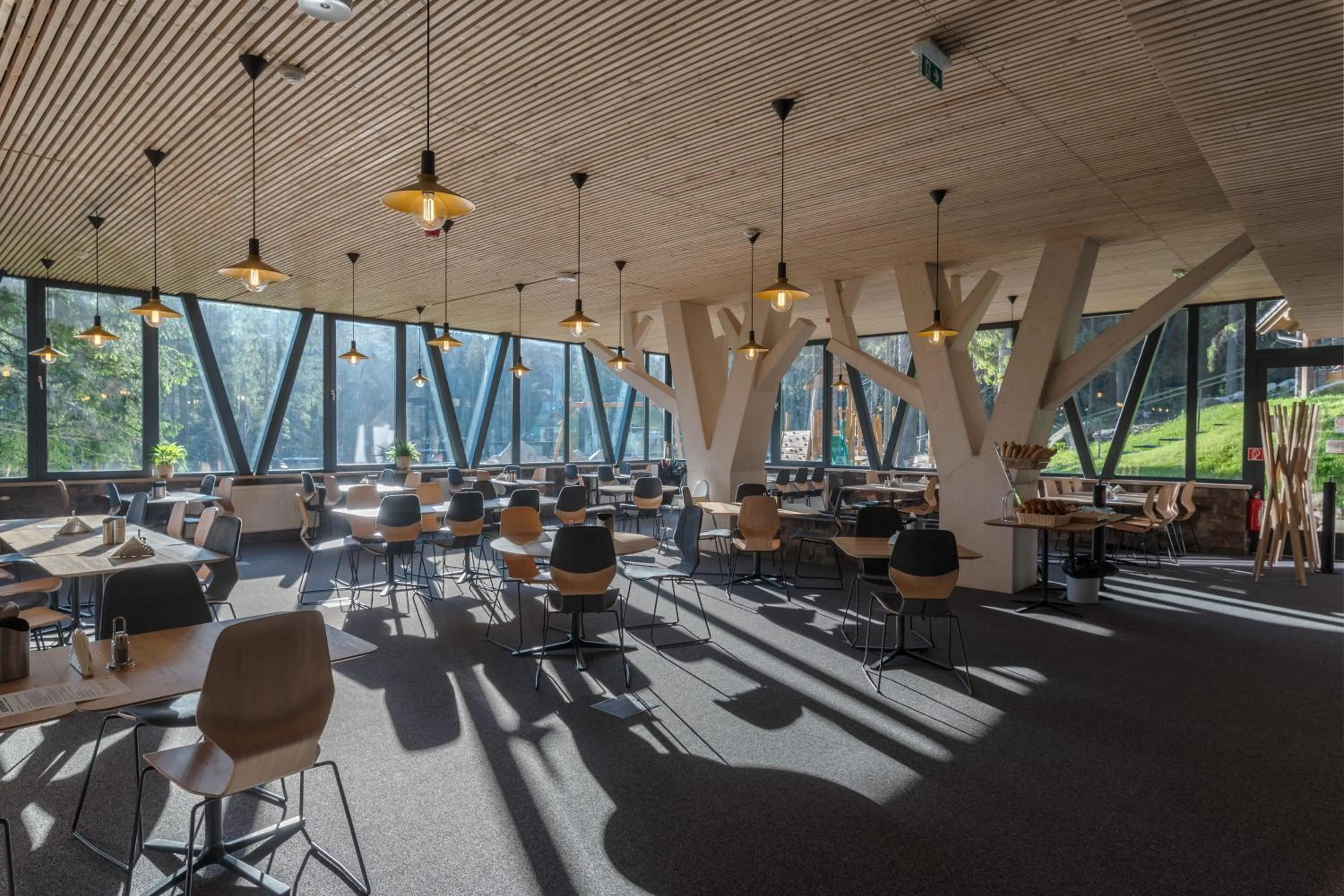 Restaurant/places to eat in Hotel Björnson & Björnson TREE HOUSES Jasná