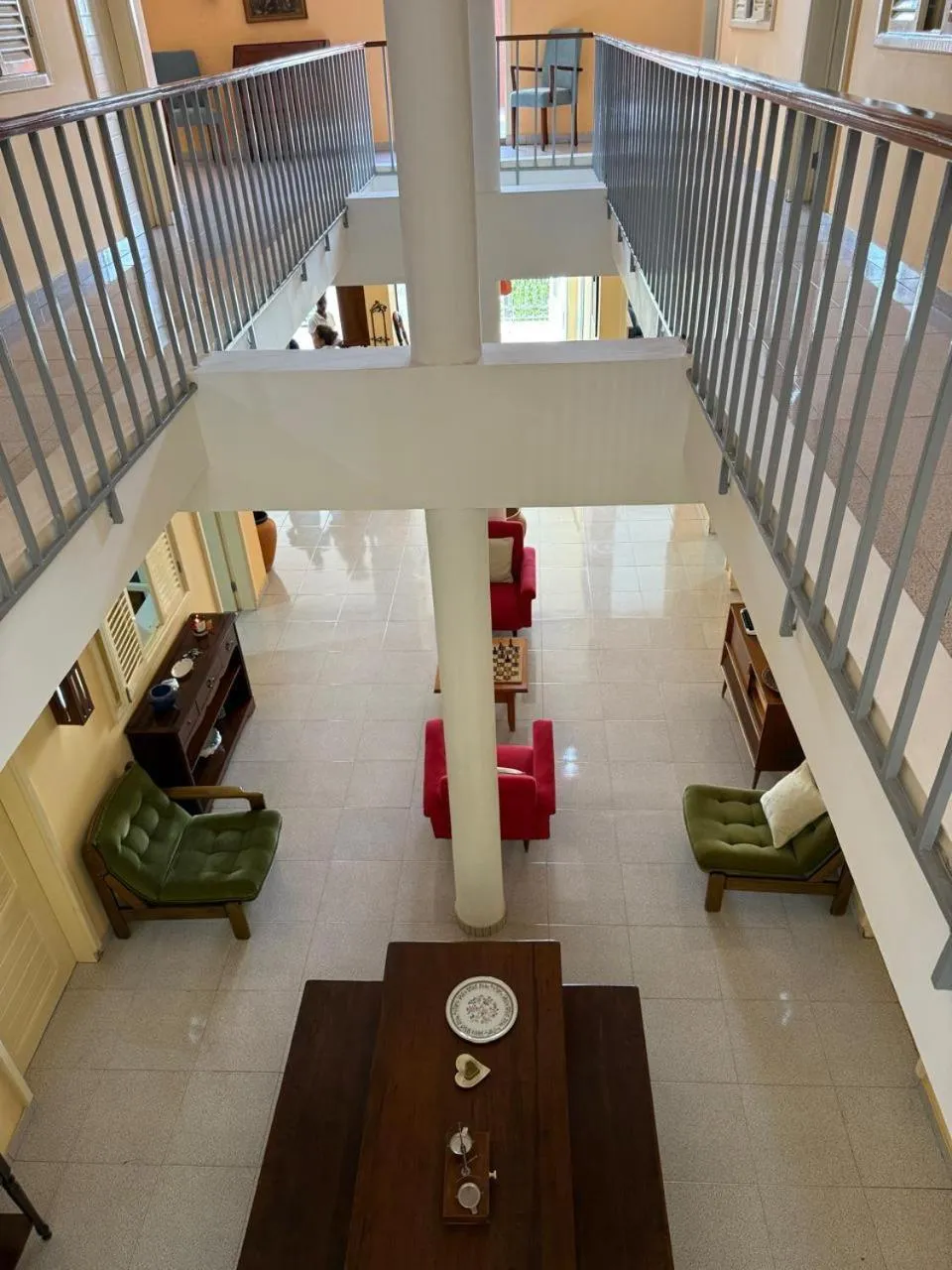 Living room in Pousada Praia Maria
