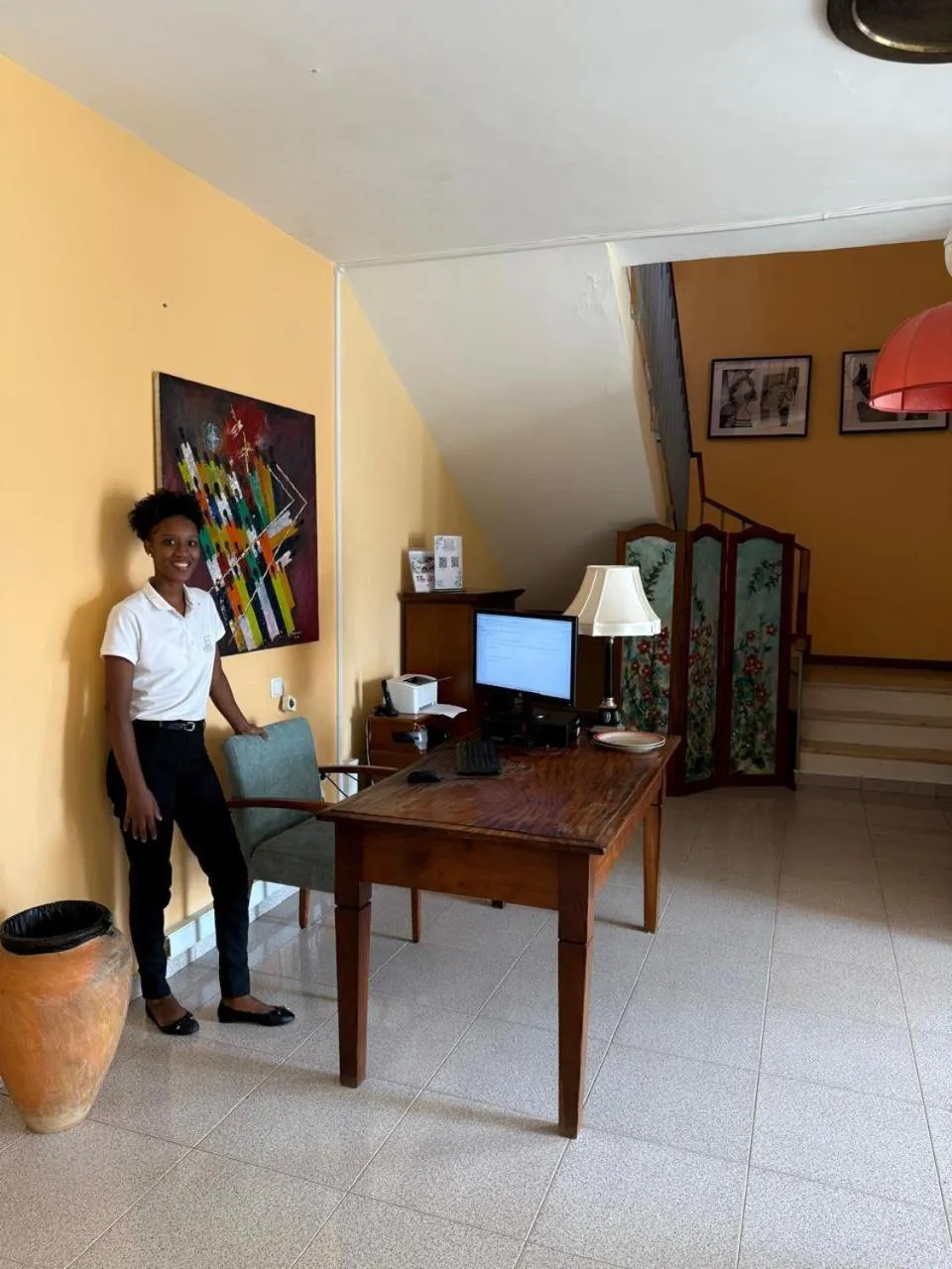 Lobby or reception in Pousada Praia Maria