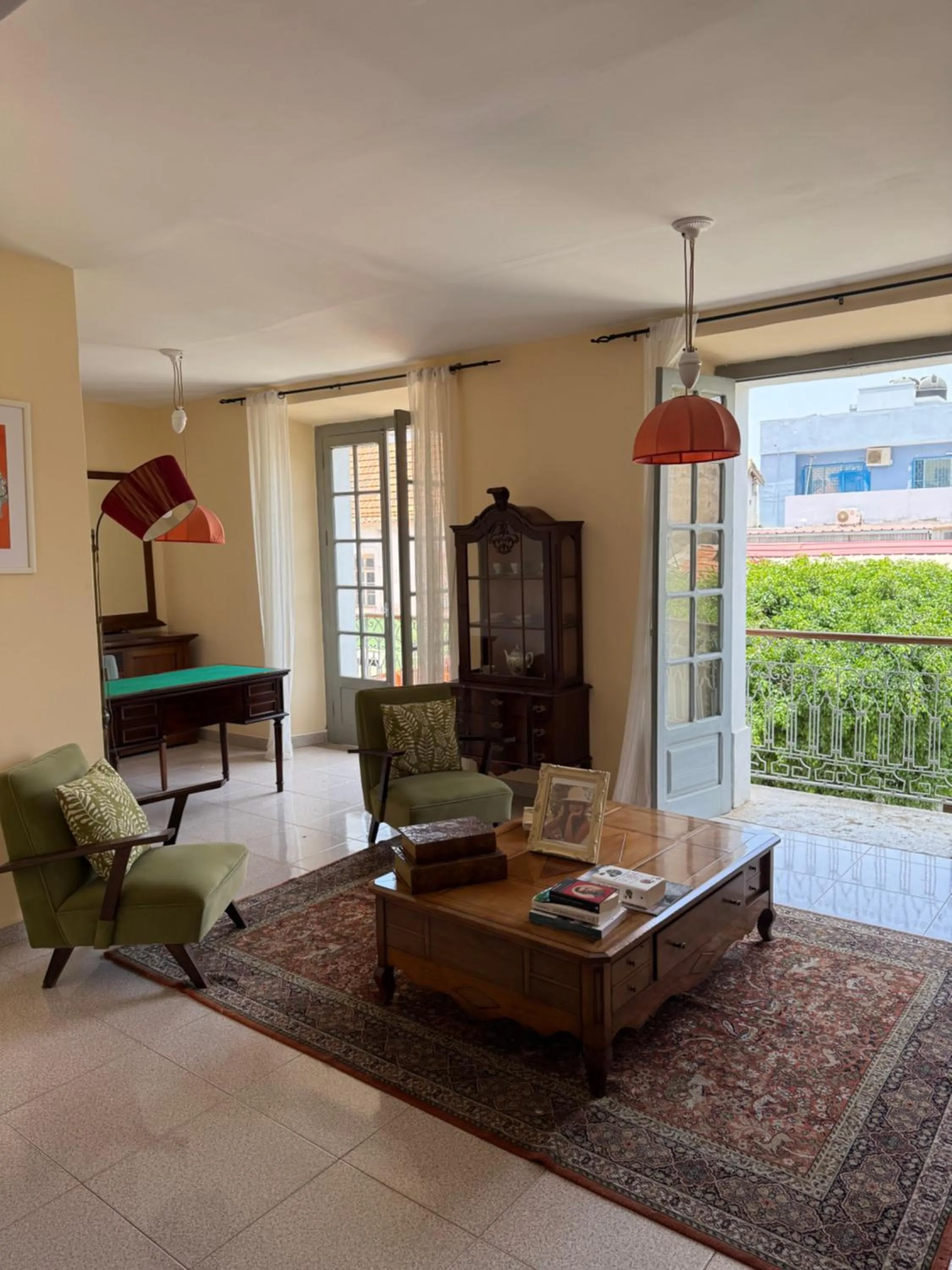 Living room in Pousada Praia Maria