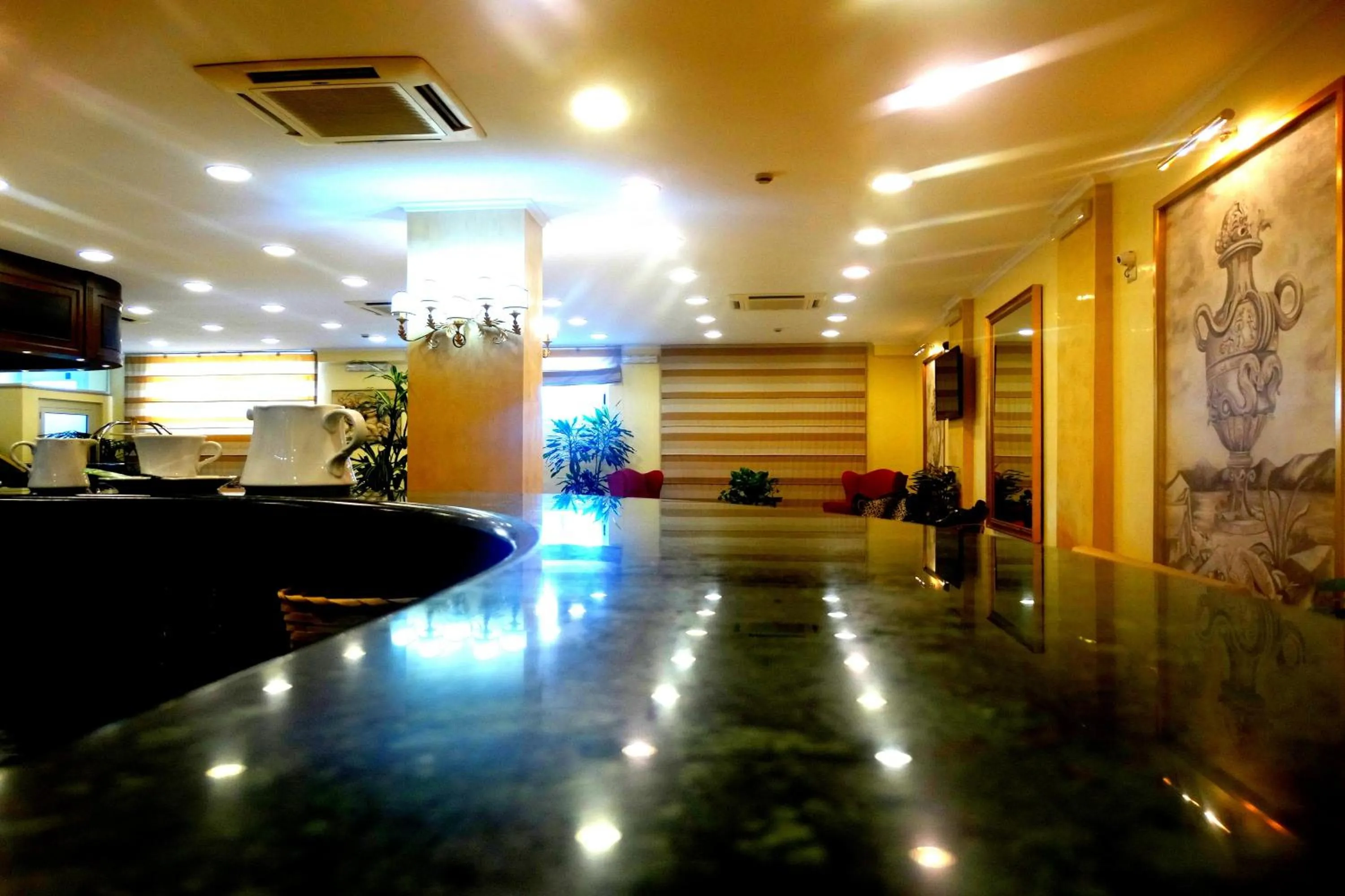 Lobby or reception in Hotel Orizzonte