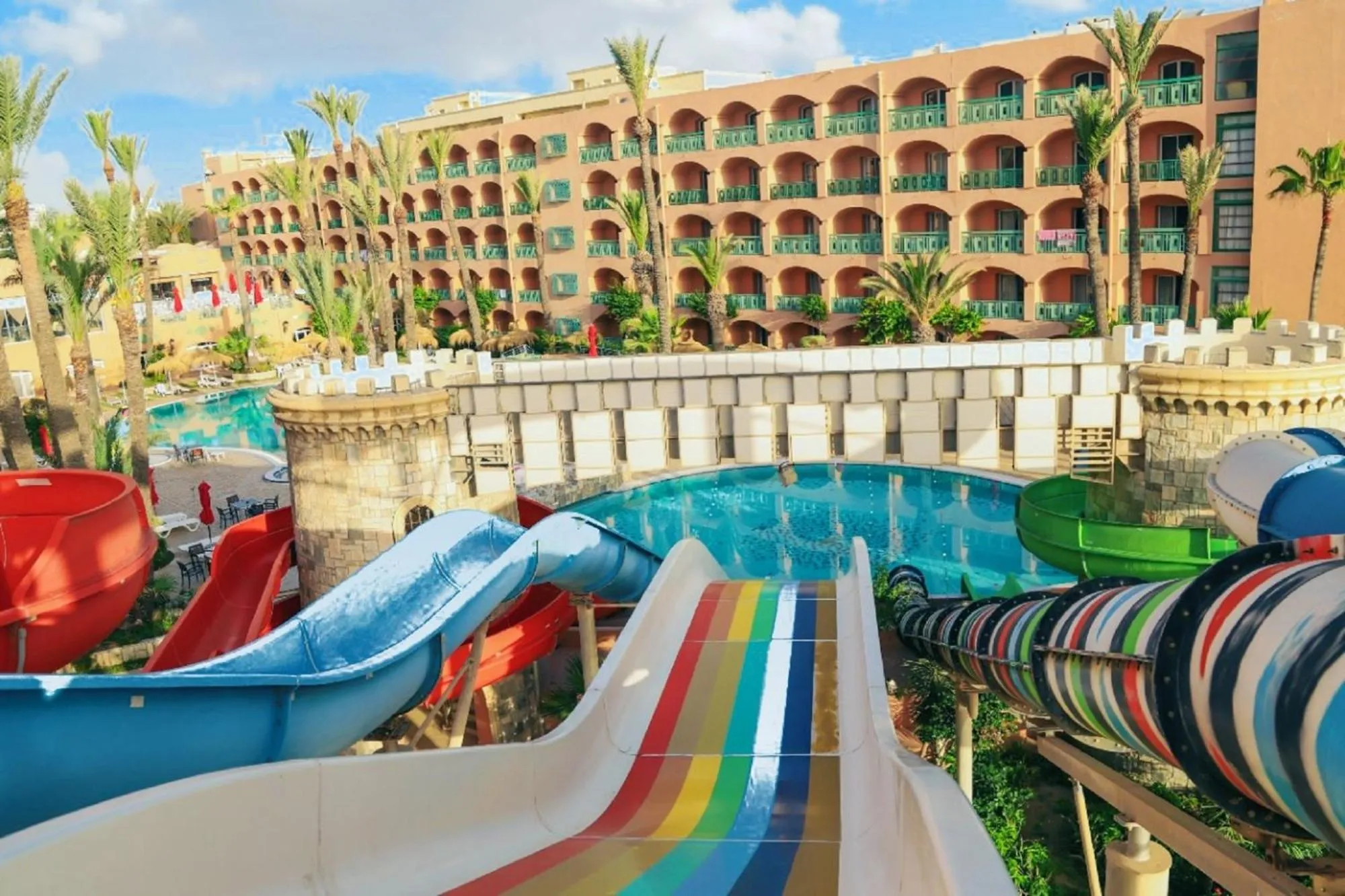 Aqua park in Hotel Marabout - Families and Couples Only