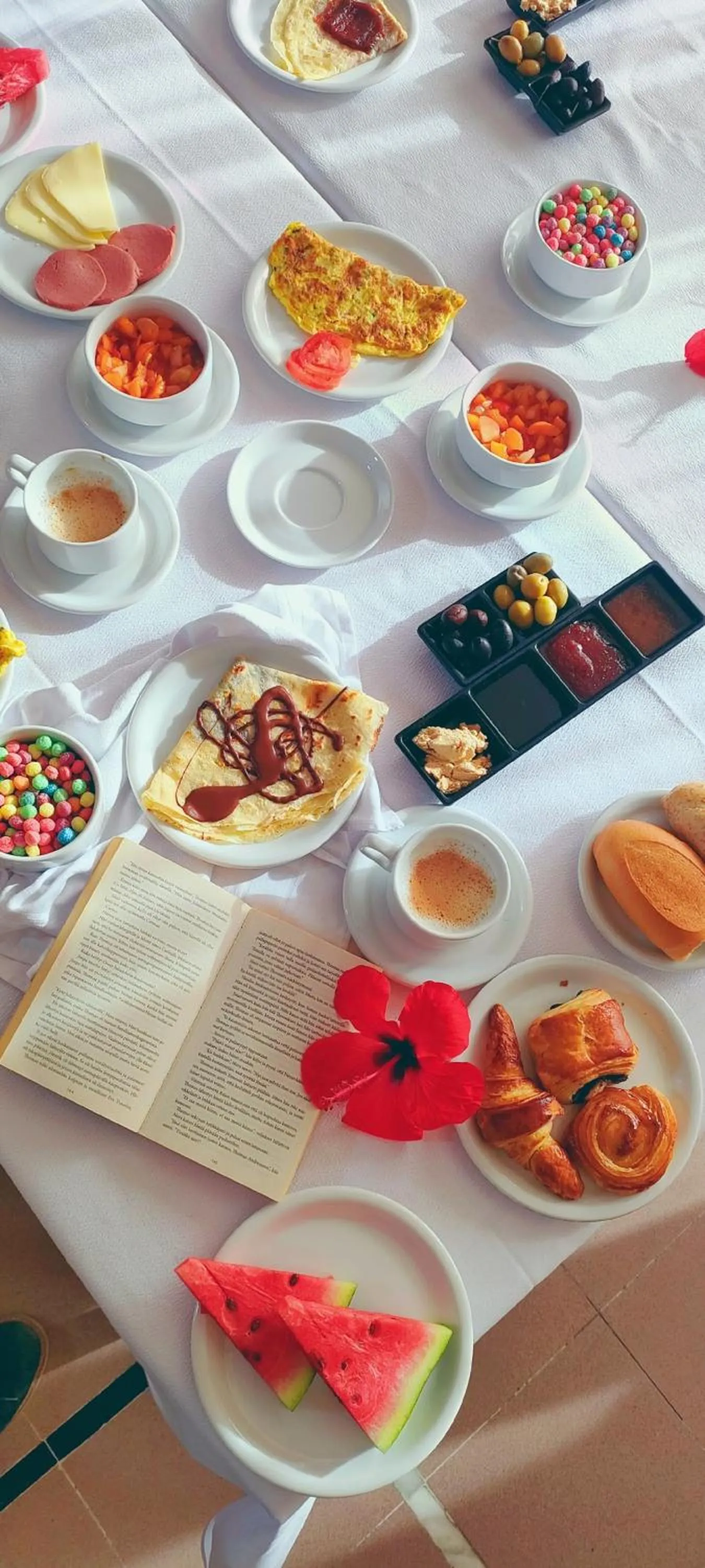 Buffet breakfast in Hotel Marabout - Families and Couples Only