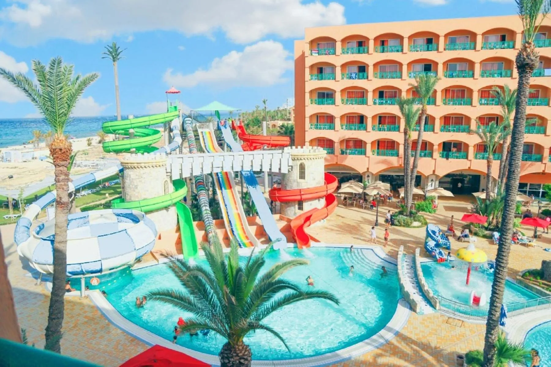 Swimming pool in Hotel Marabout - Families and Couples Only
