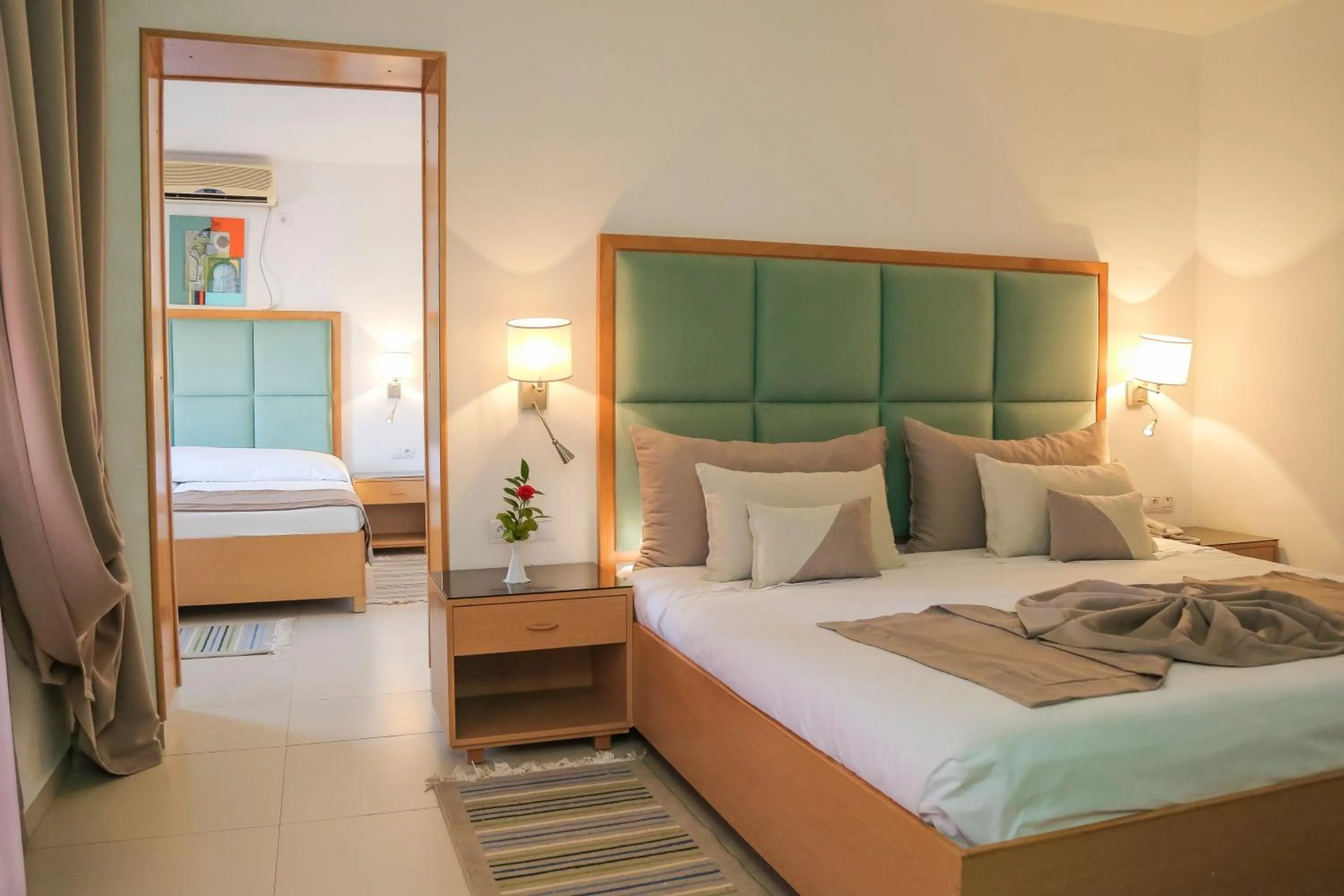 Bedroom, Bed in Hotel Marabout - Families and Couples Only
