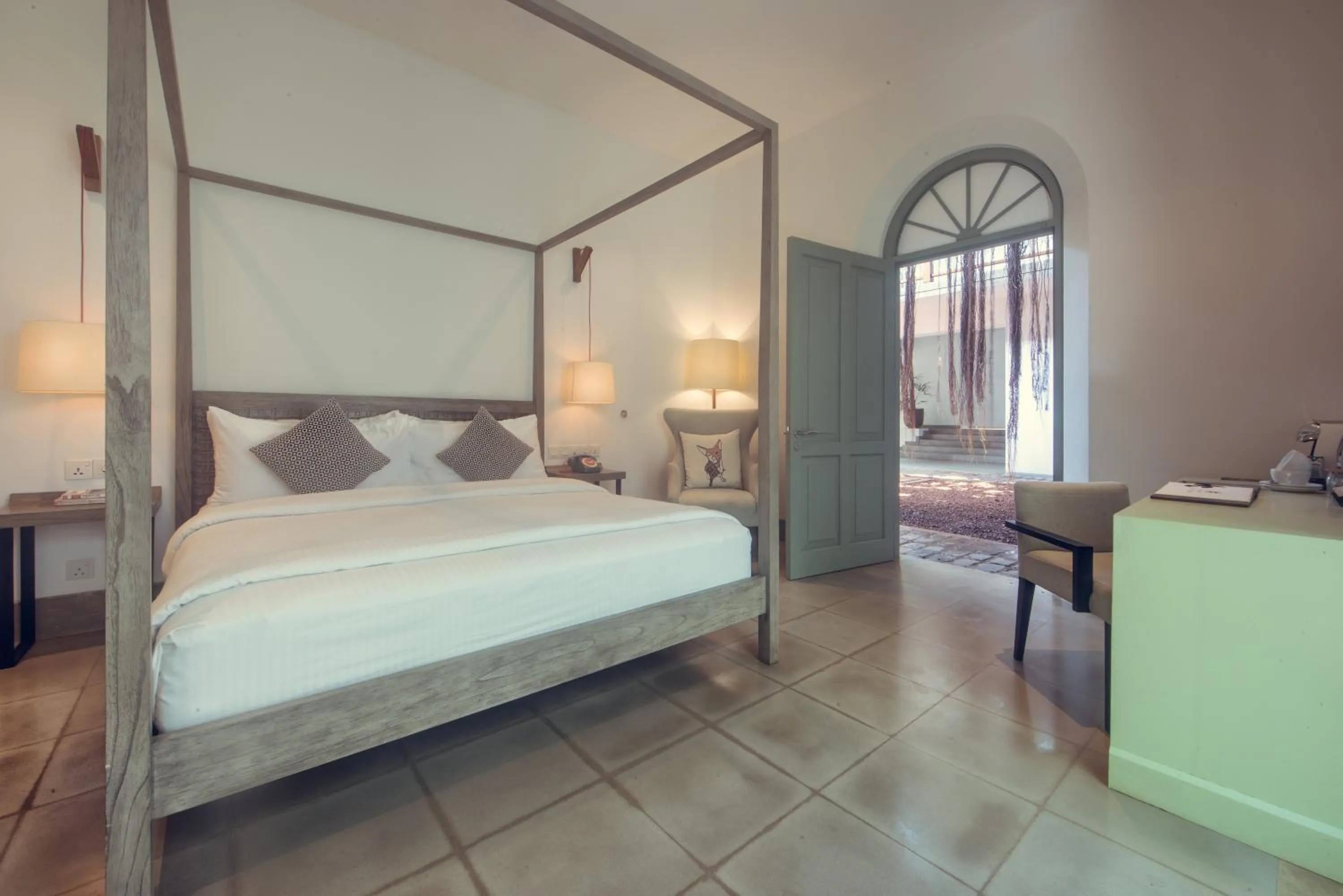 Photo of the whole room, Bed in Fort Bazaar