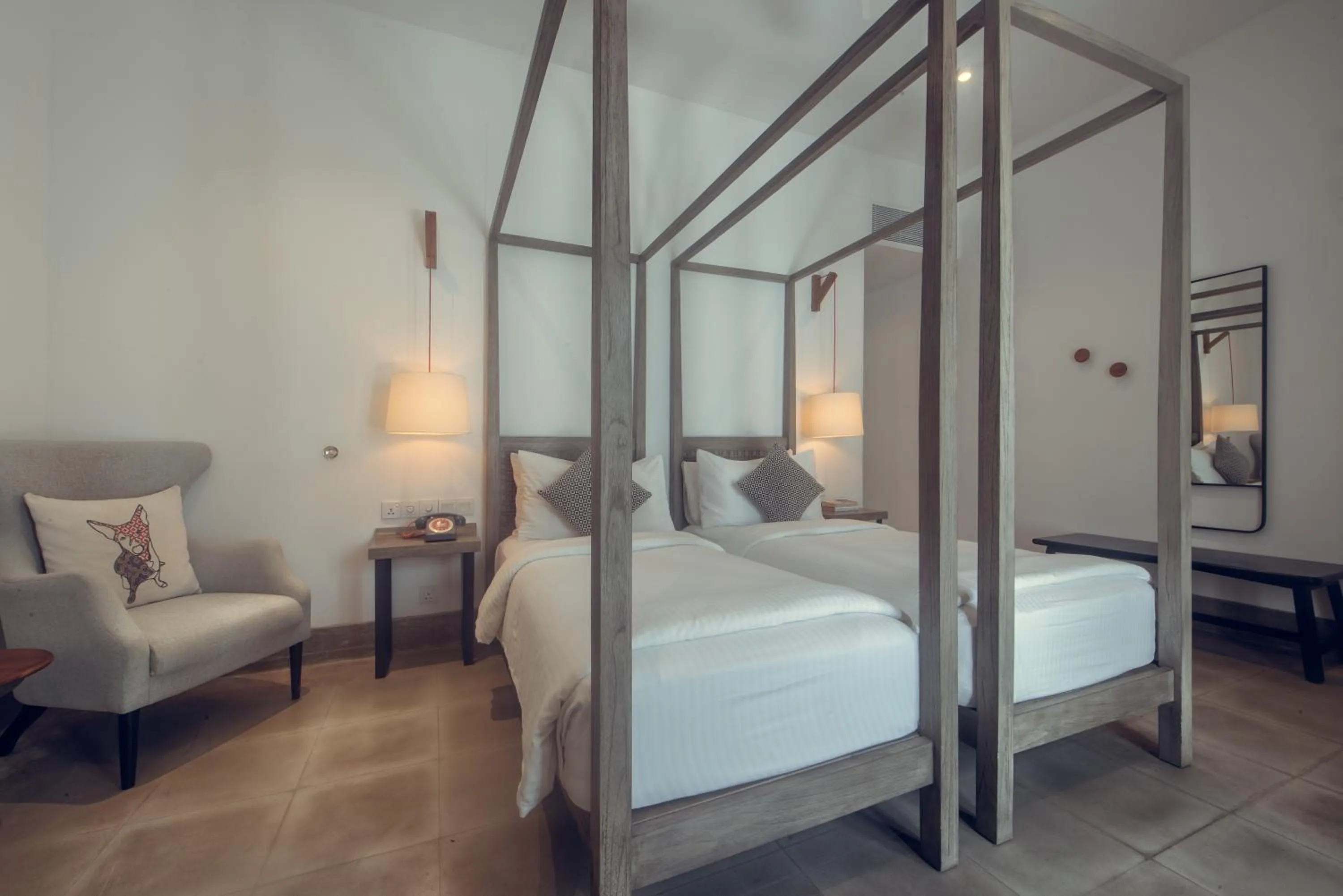 Photo of the whole room, Bed in Fort Bazaar