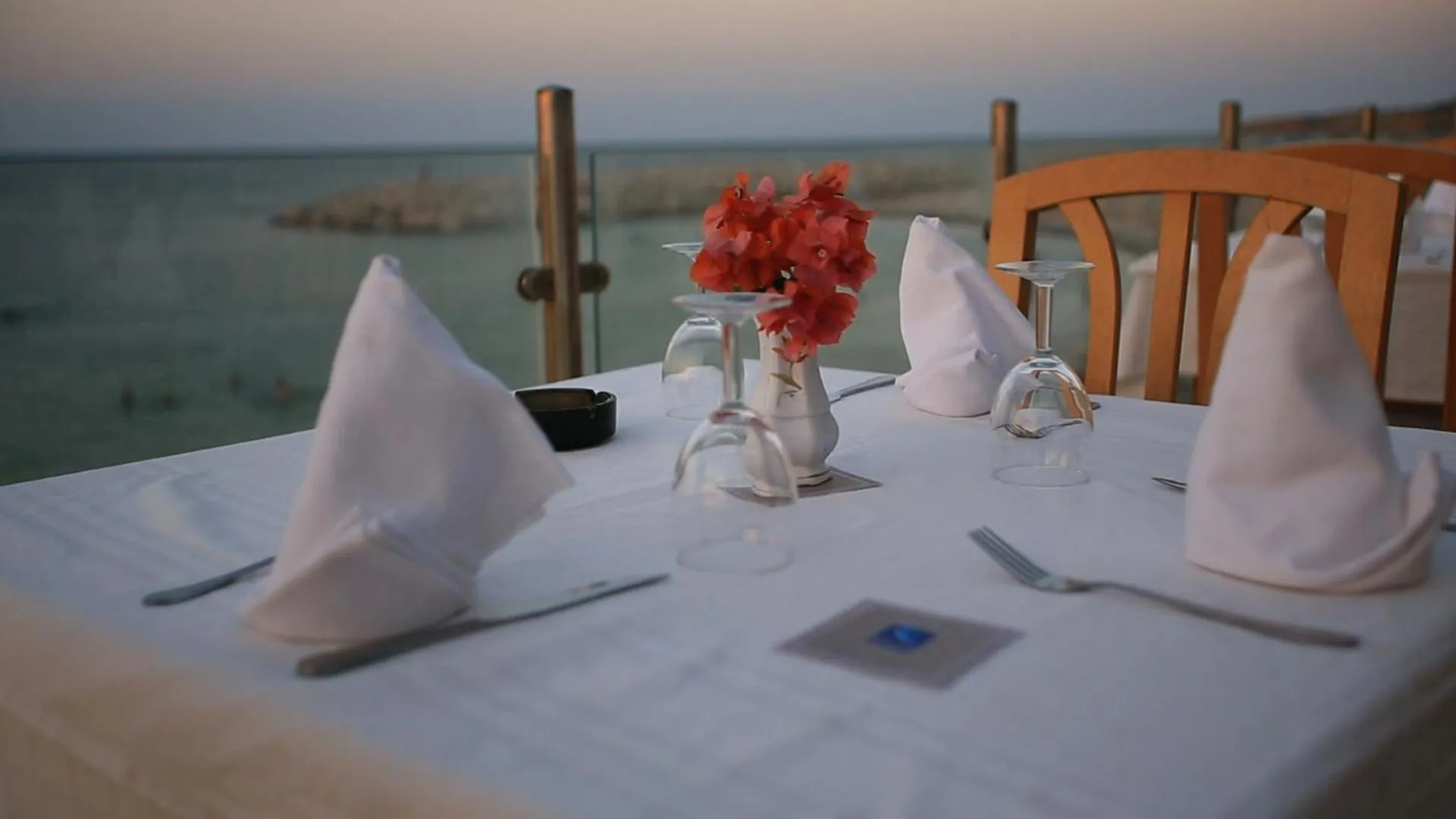 Breakfast in Hotel Les Palmiers