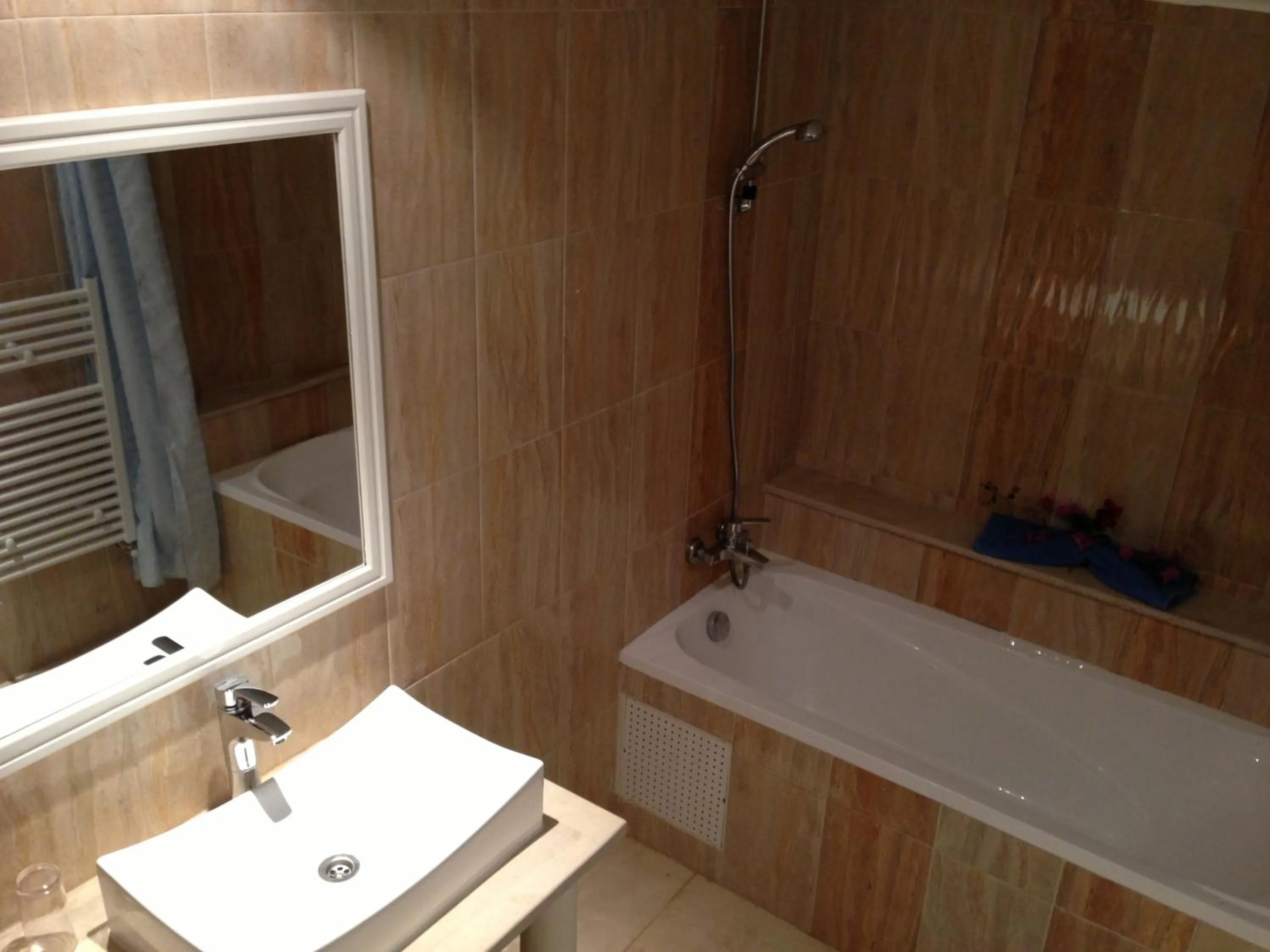 Bathroom in Hotel Les Palmiers