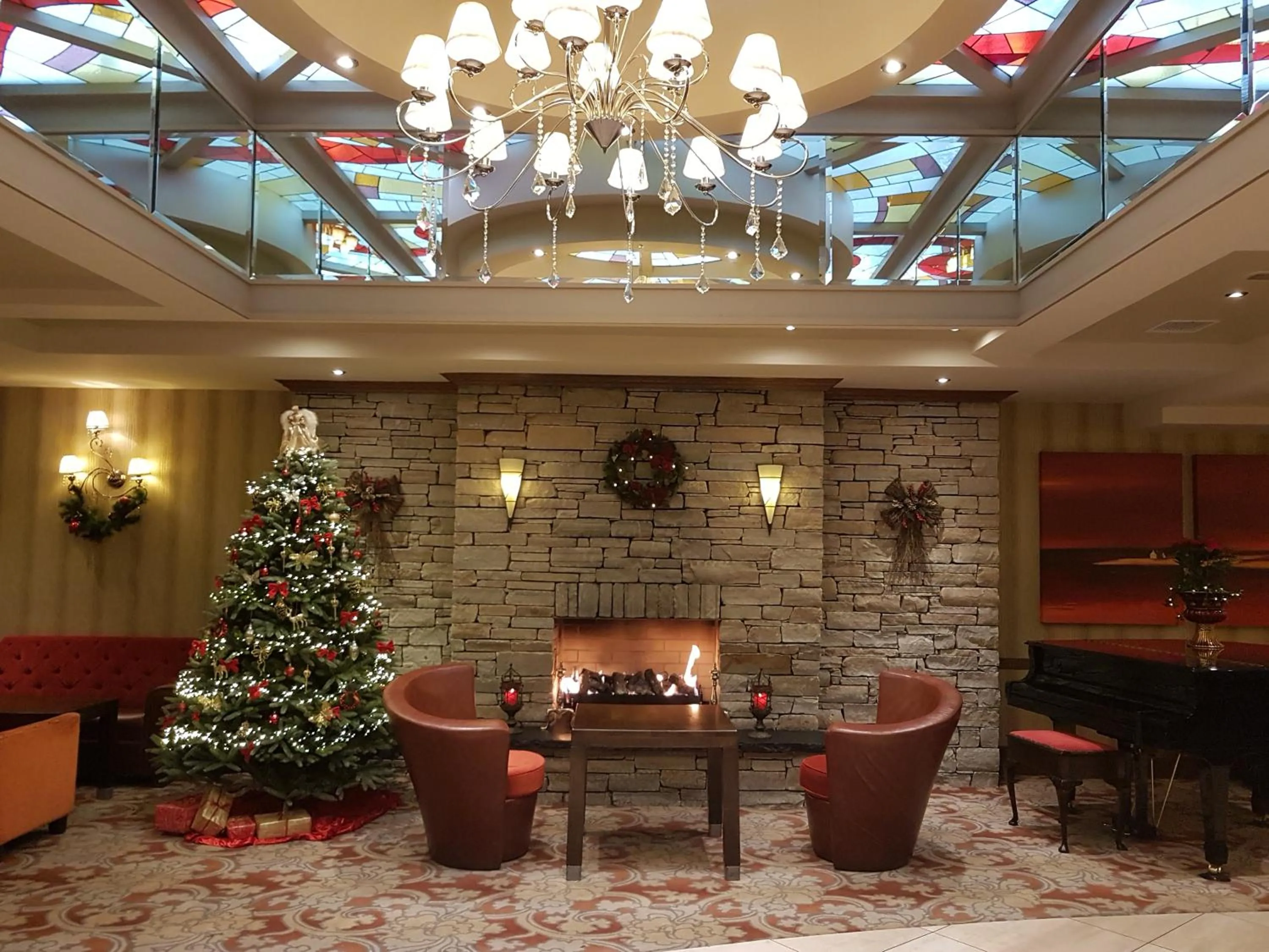 Lobby or reception in An Grianan Hotel
