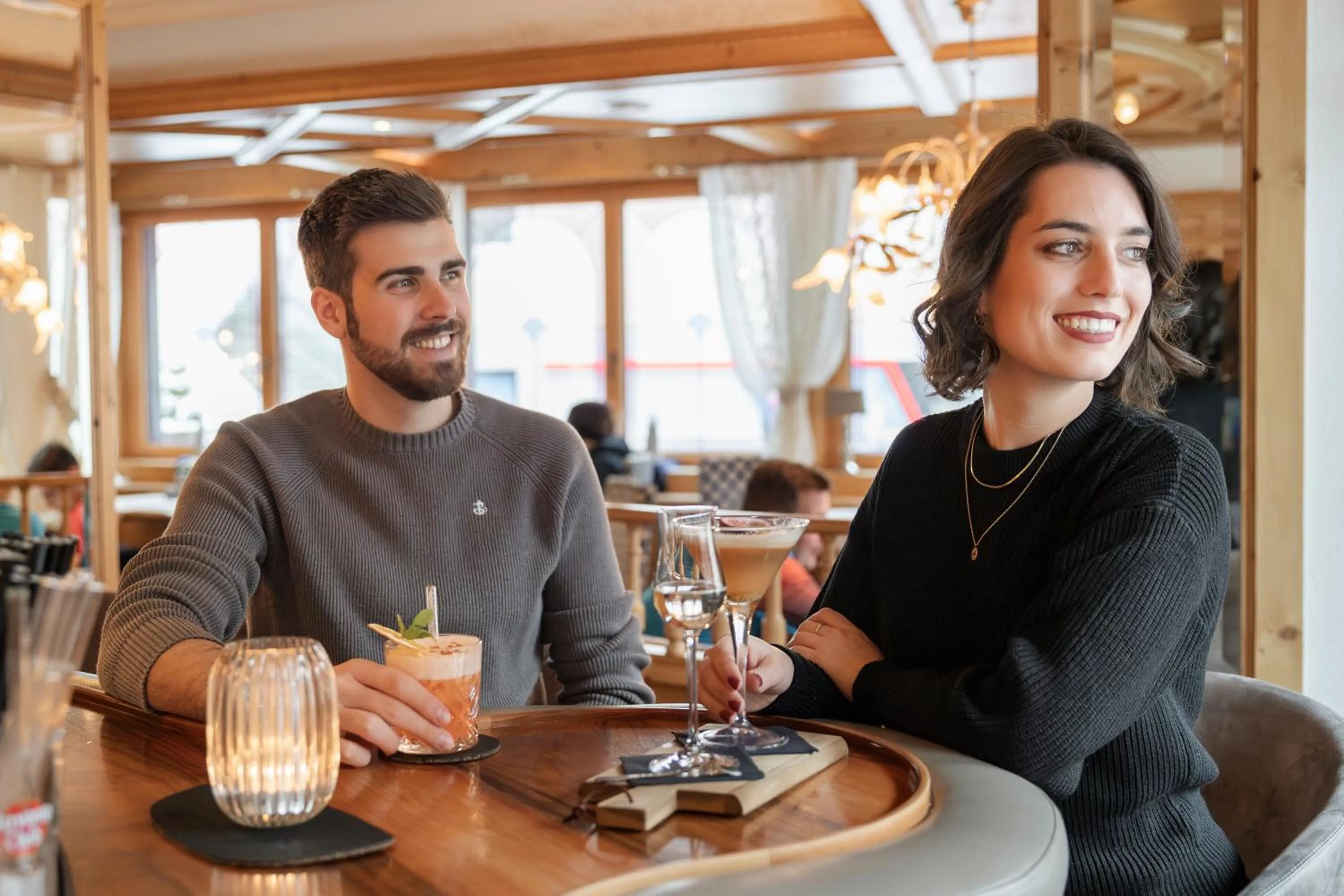 Lounge or bar in Hotel Sonne Ischgl