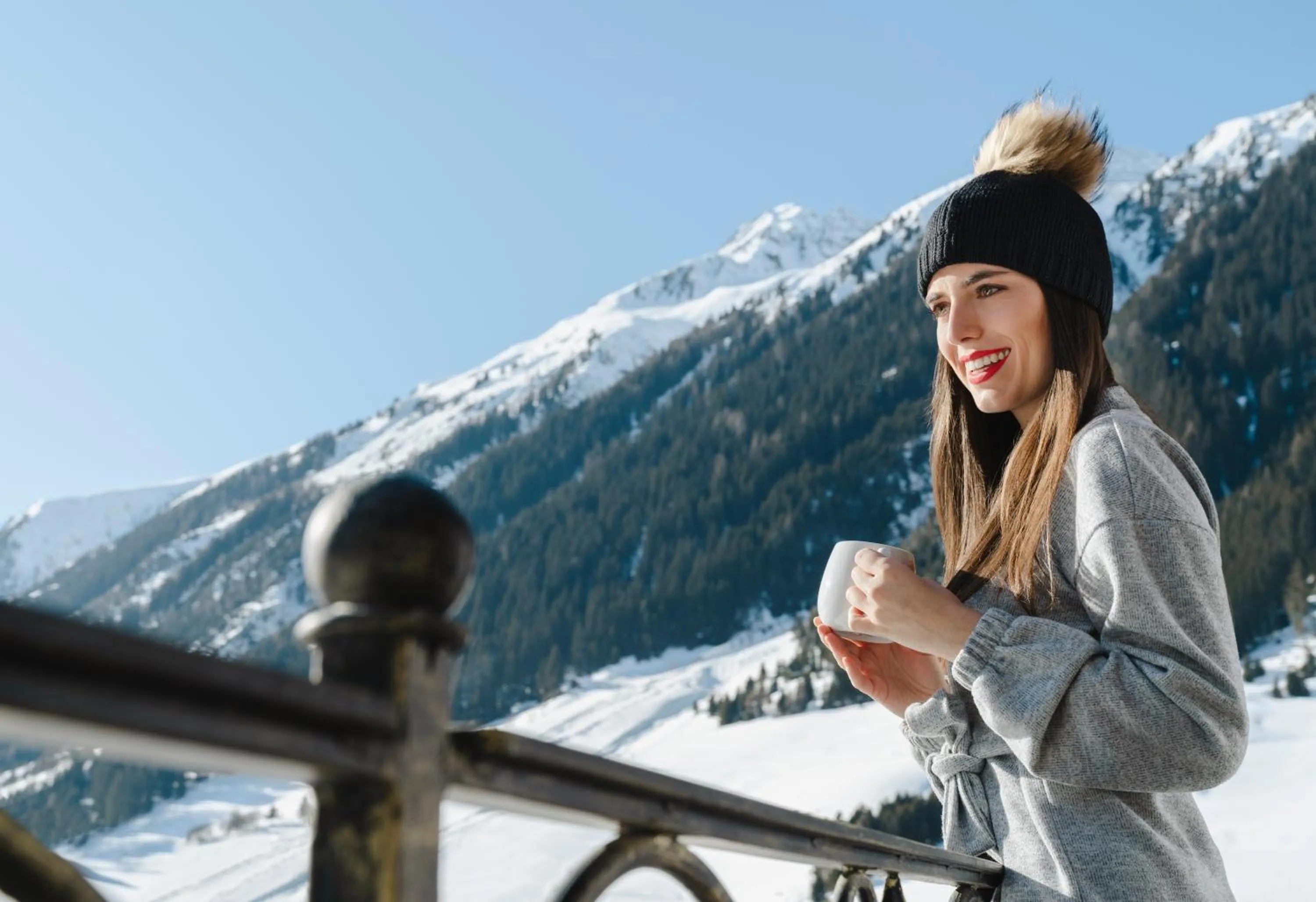 Balcony/Terrace in Hotel Sonne Ischgl