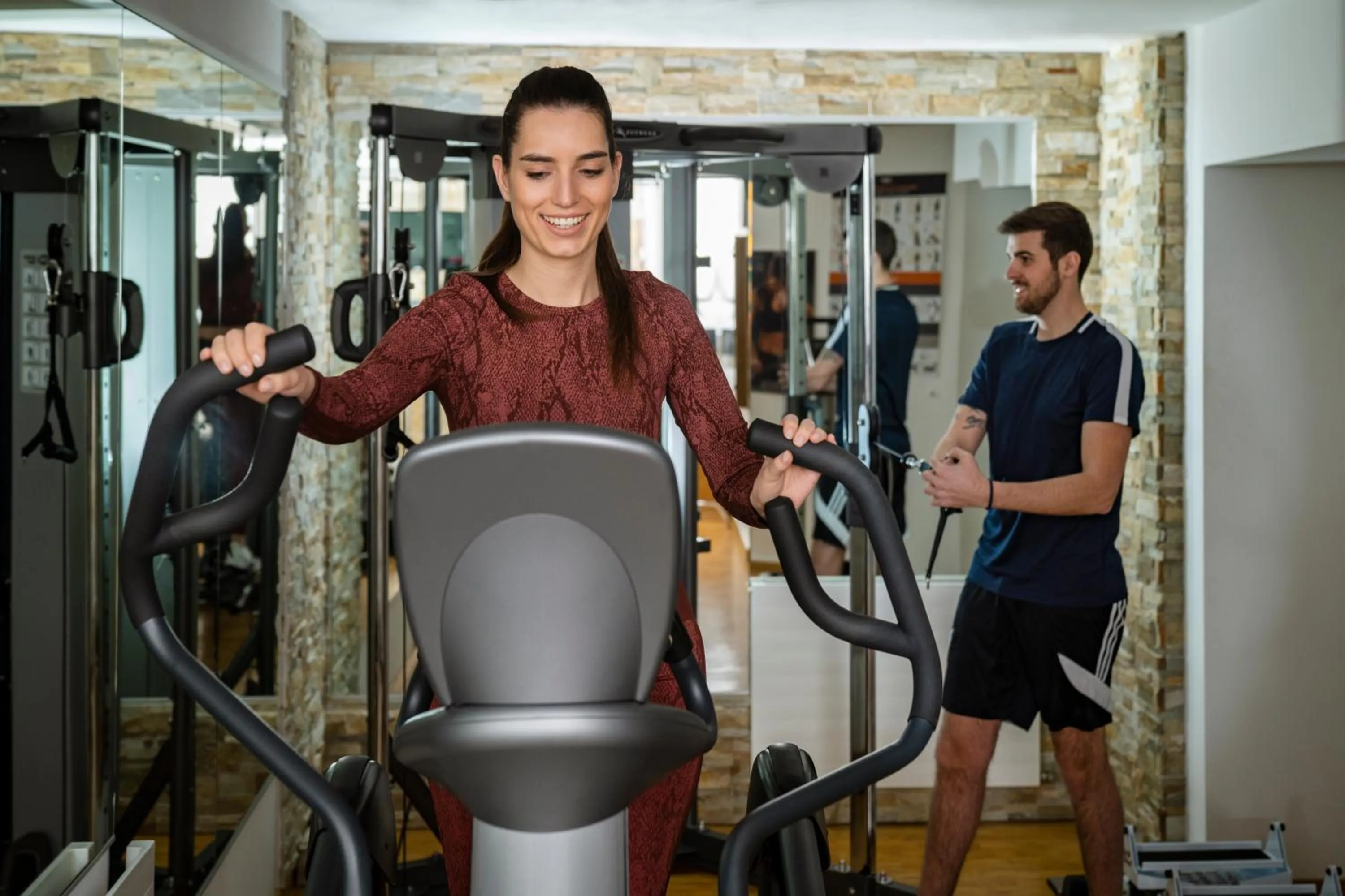 Fitness centre/facilities in Hotel Sonne Ischgl