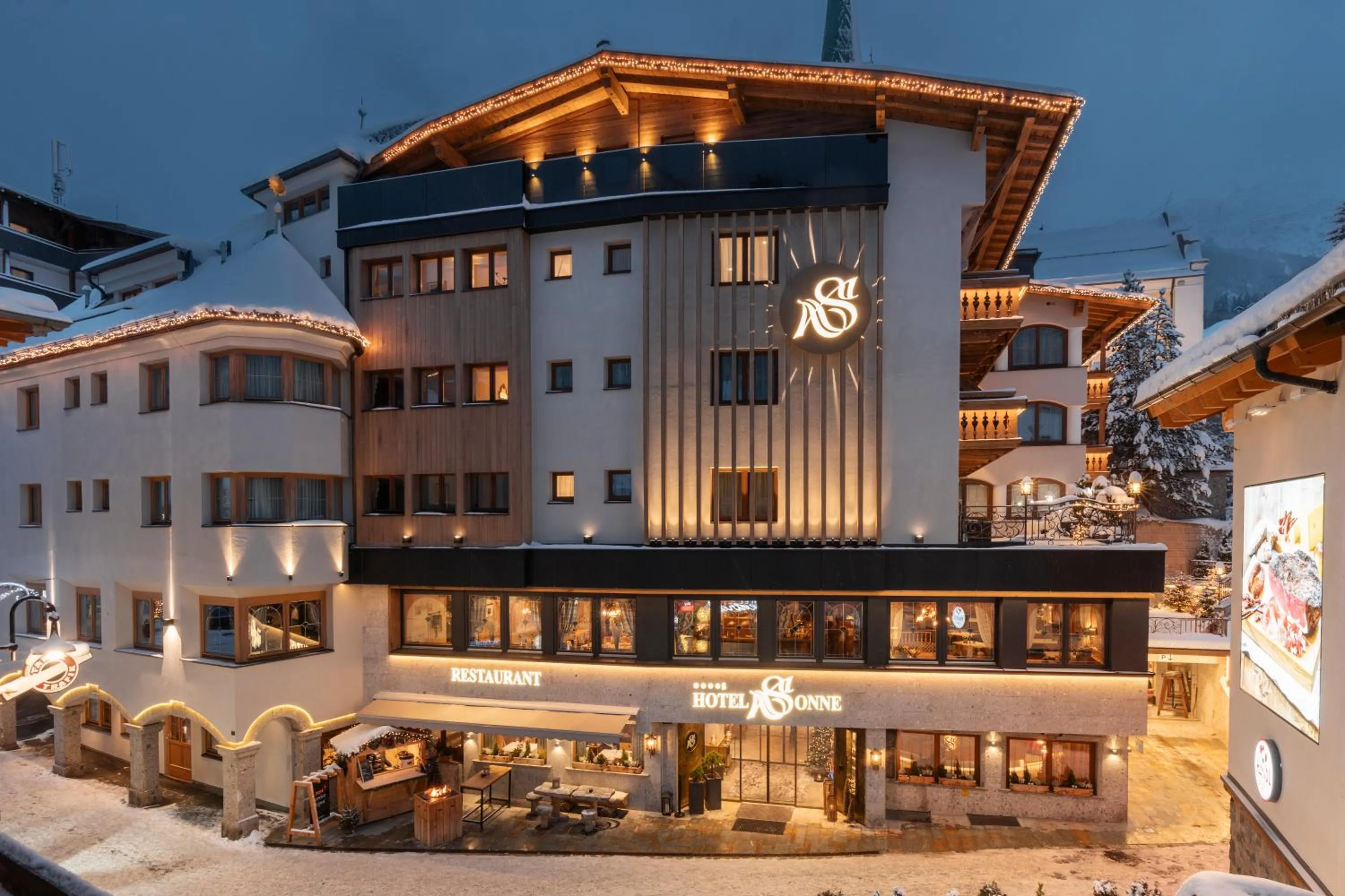 Property building in Hotel Sonne Ischgl