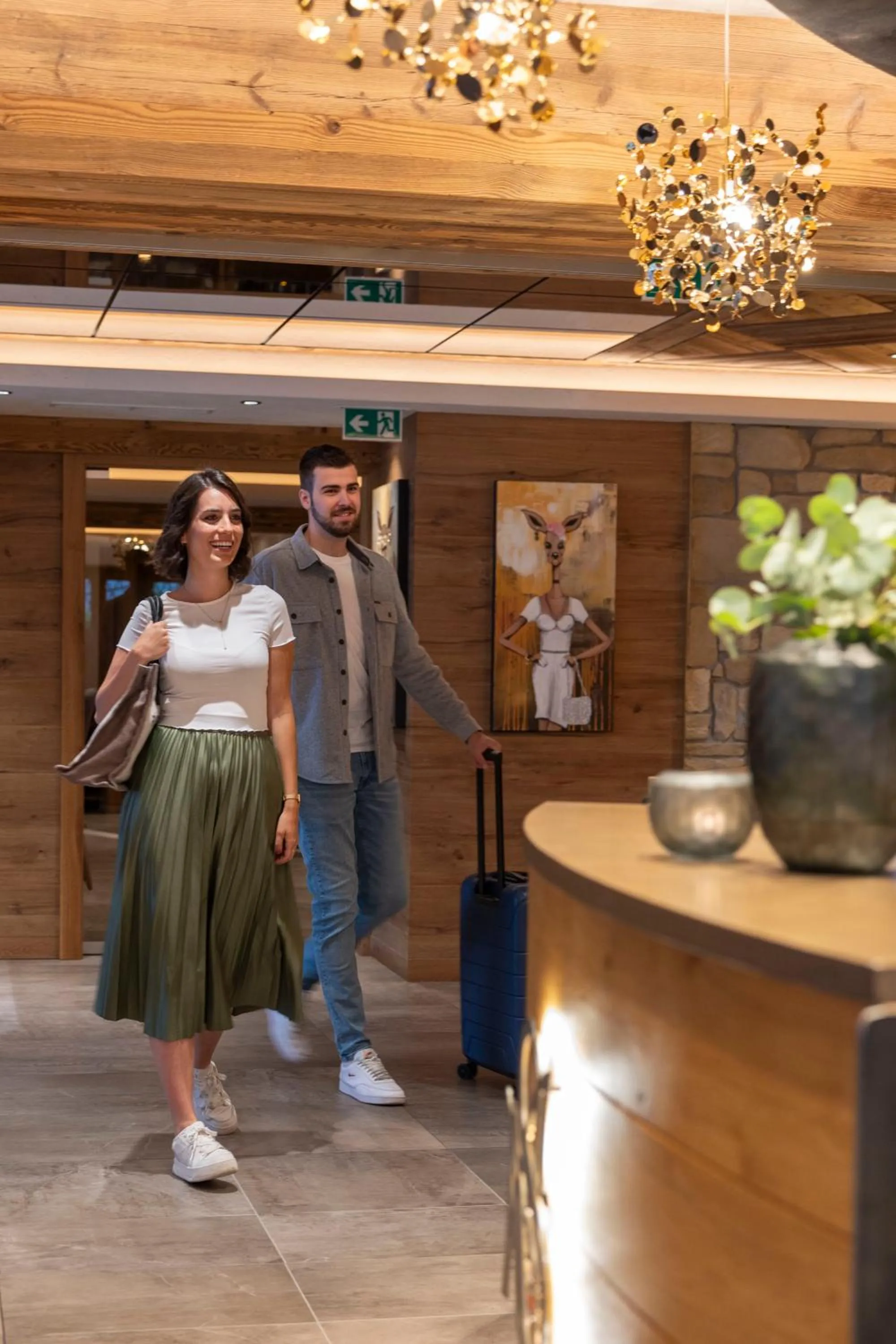 Lobby or reception in Hotel Sonne Ischgl