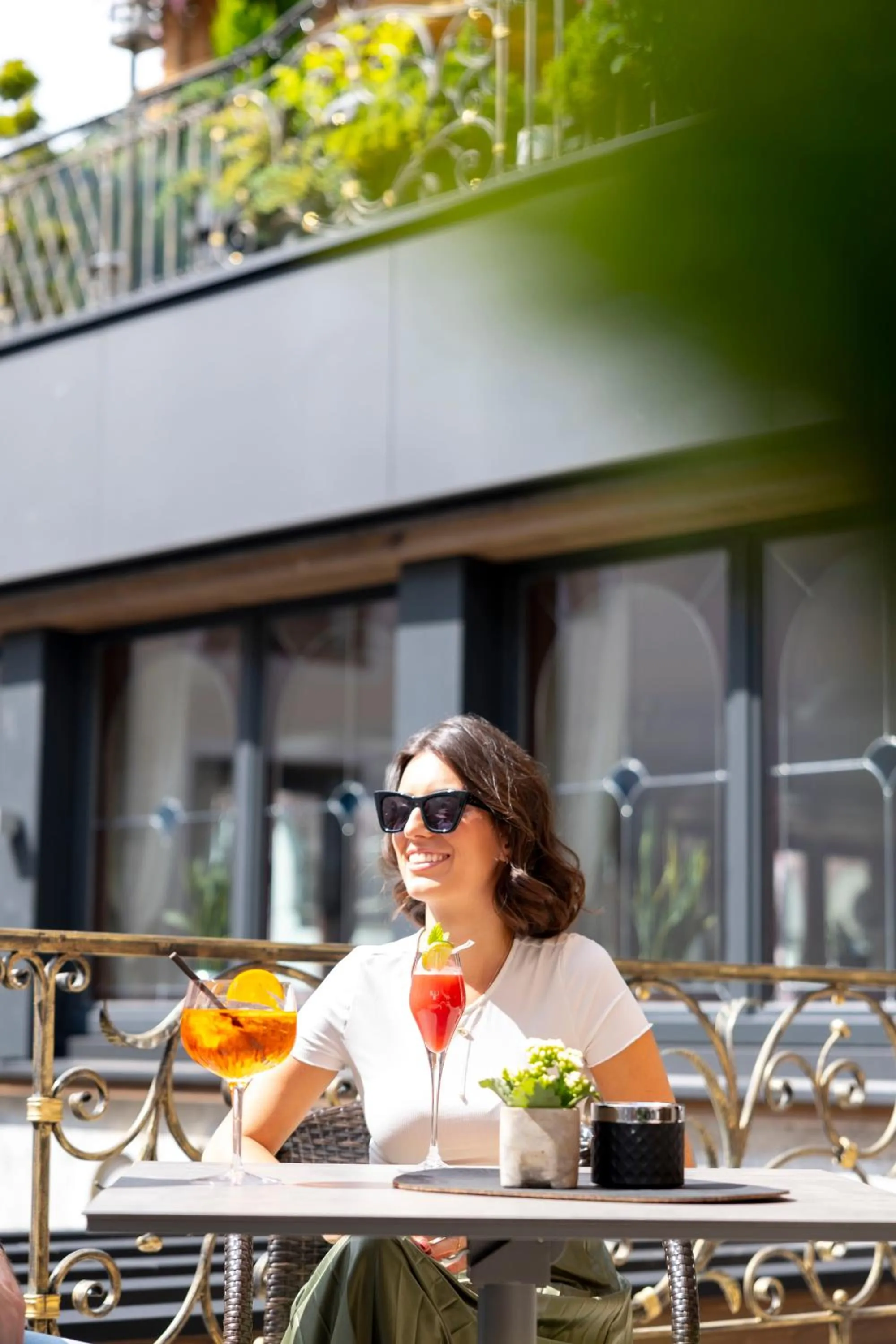 Balcony/Terrace in Hotel Sonne Ischgl