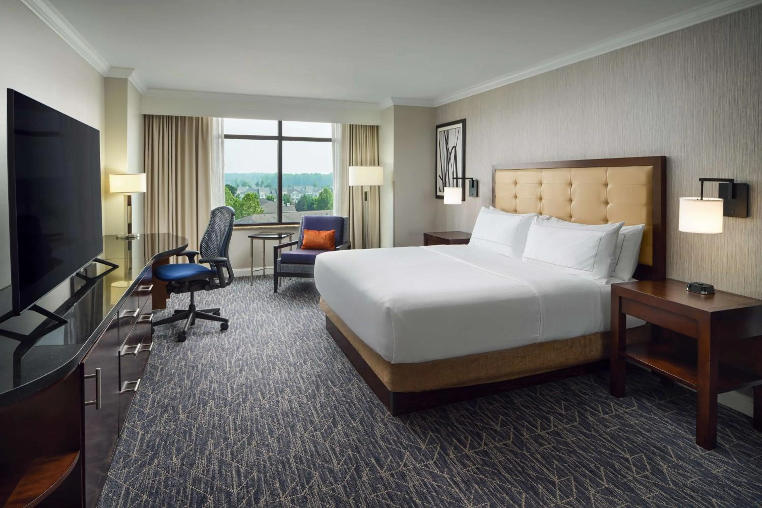 Bedroom, Bed in Hilton Richmond Hotel & Spa Short Pump