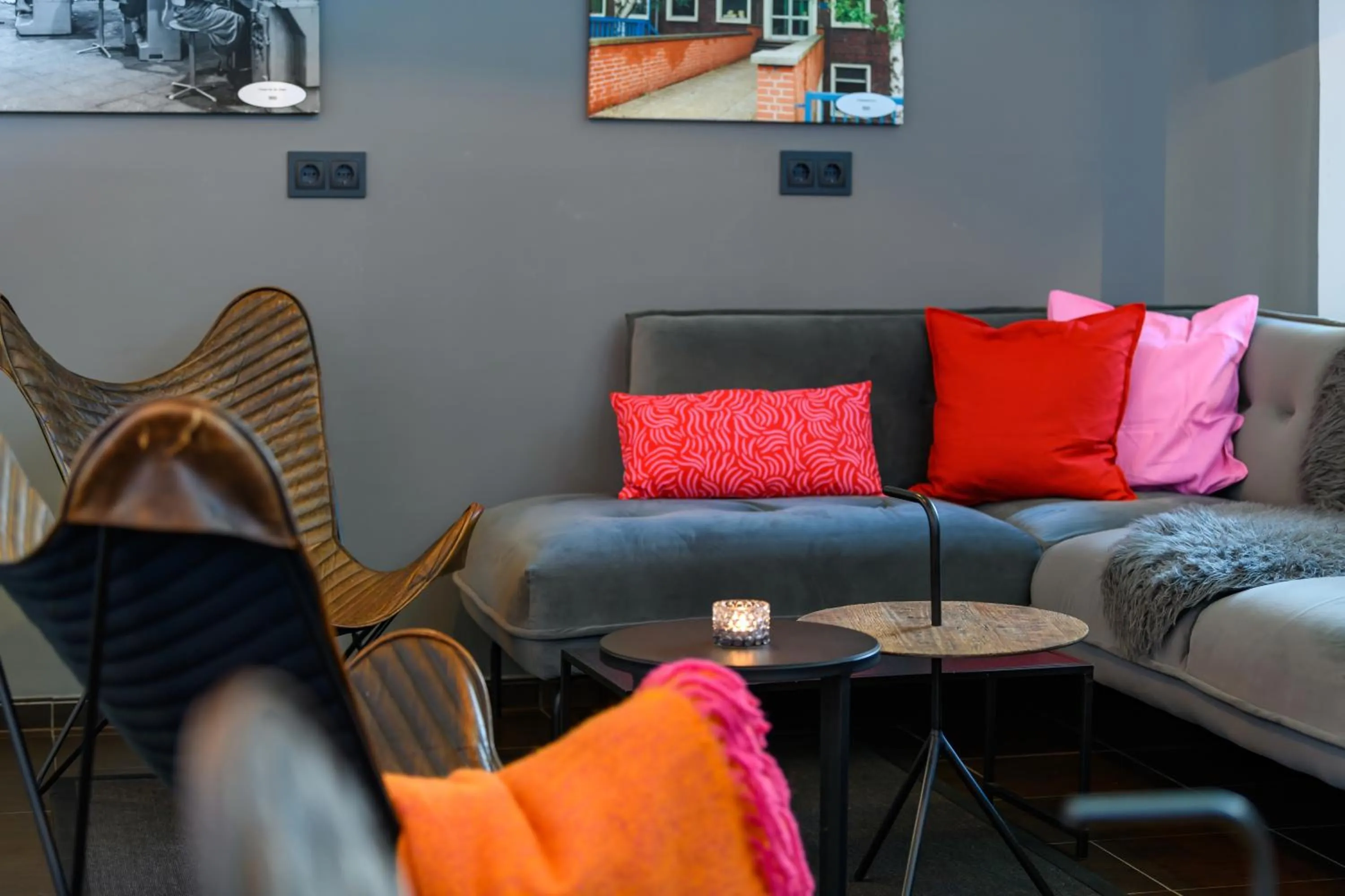 Lobby or reception in SleepinRoomz Boutique Hotel