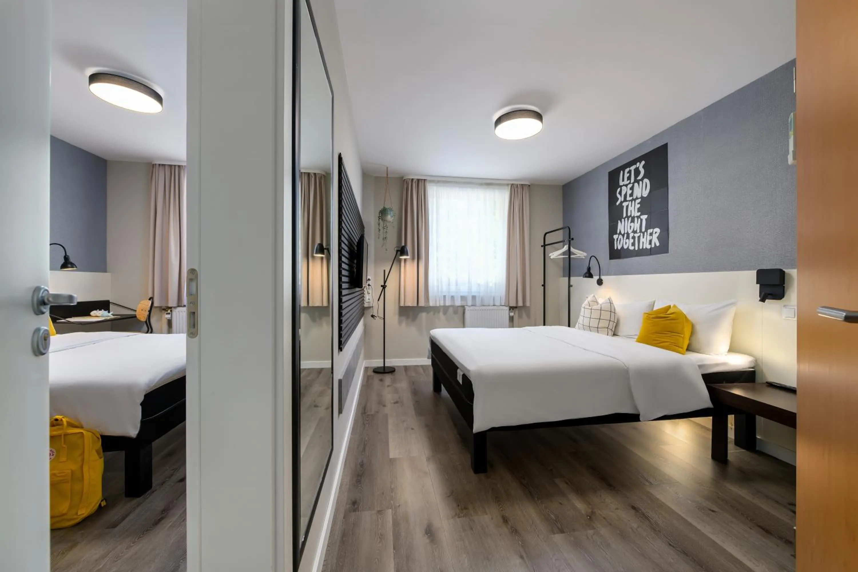 Bed in SleepinRoomz Boutique Hotel