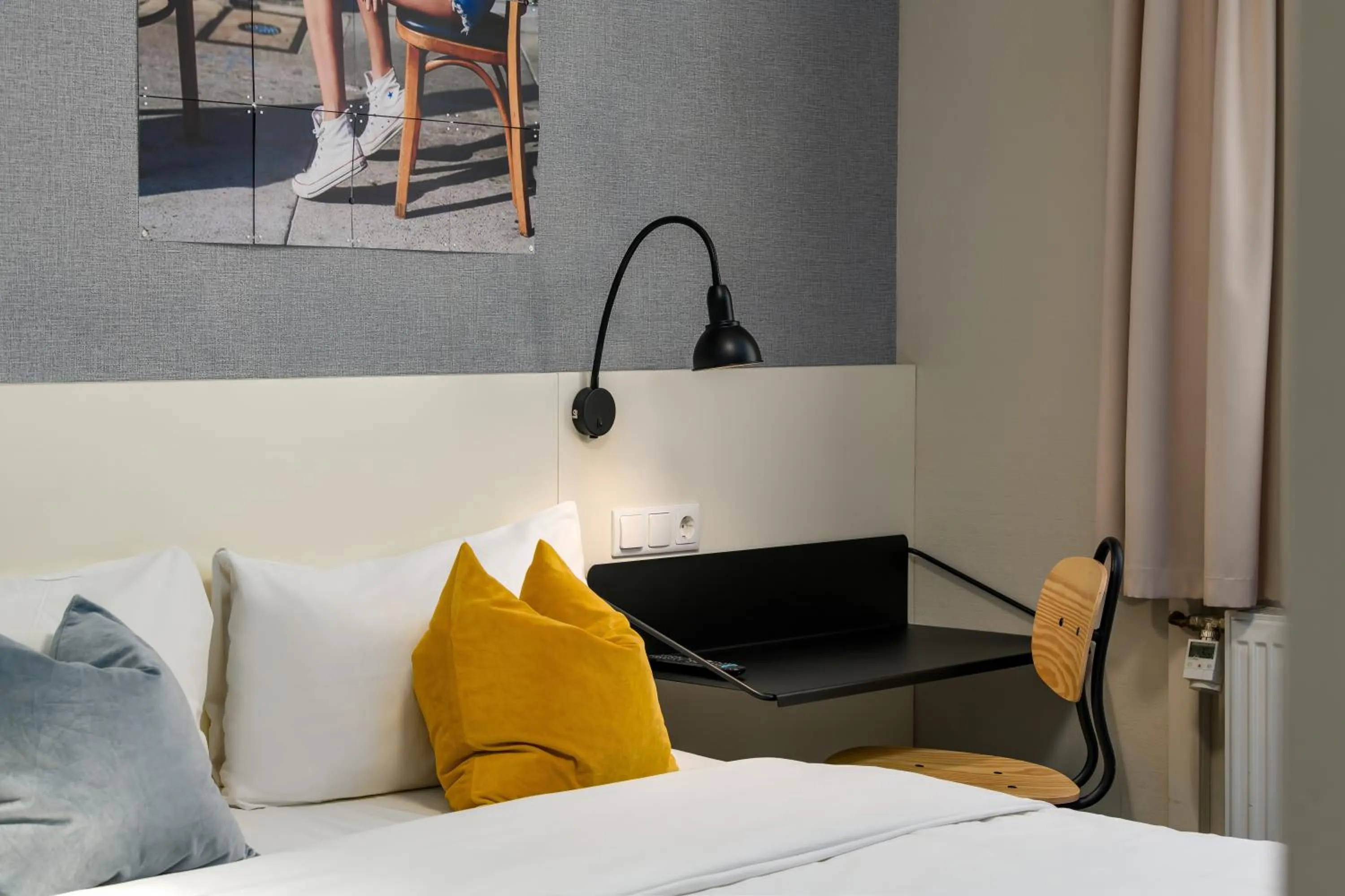 Bed in SleepinRoomz Boutique Hotel