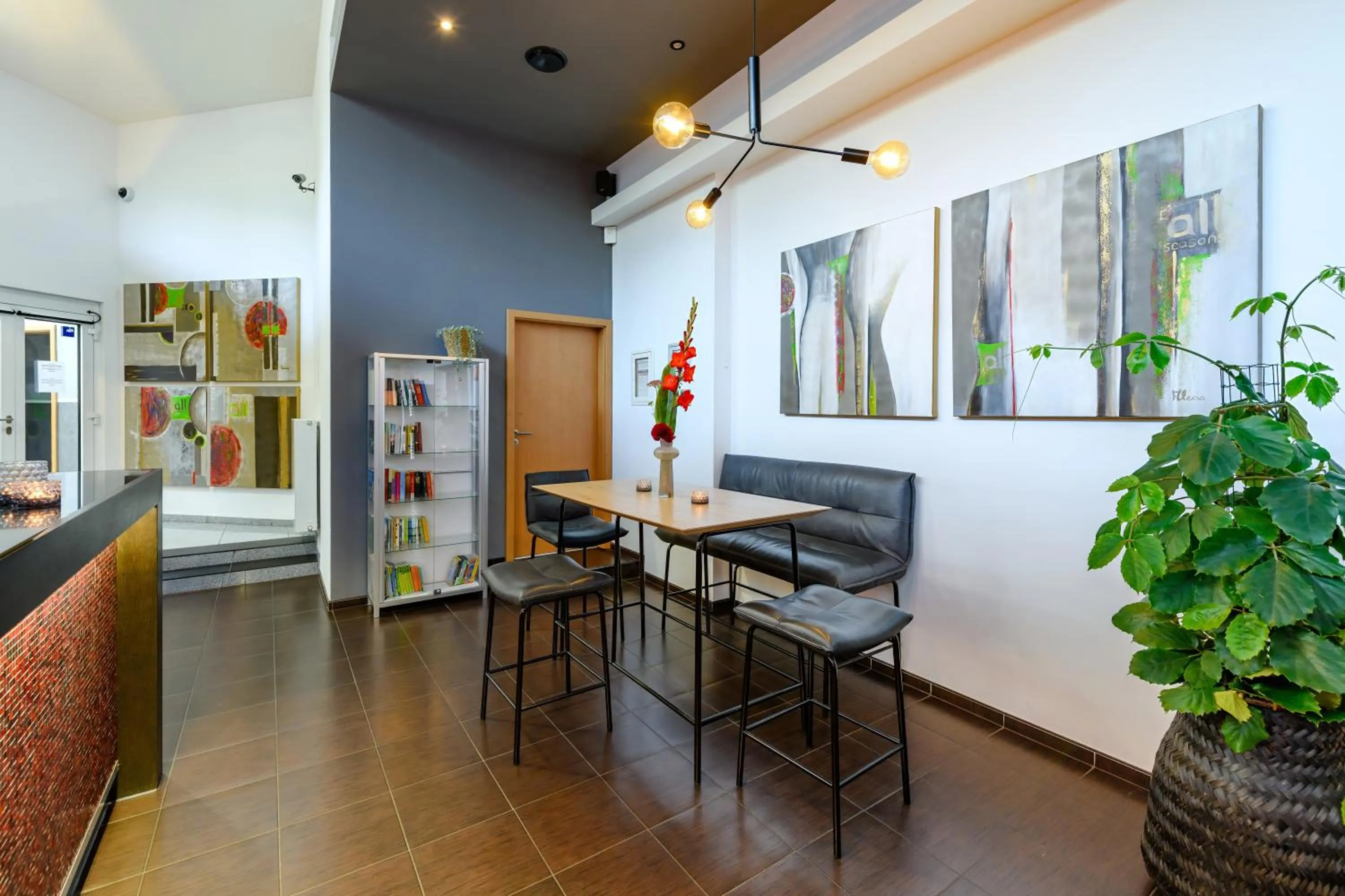 Lobby or reception in SleepinRoomz Boutique Hotel