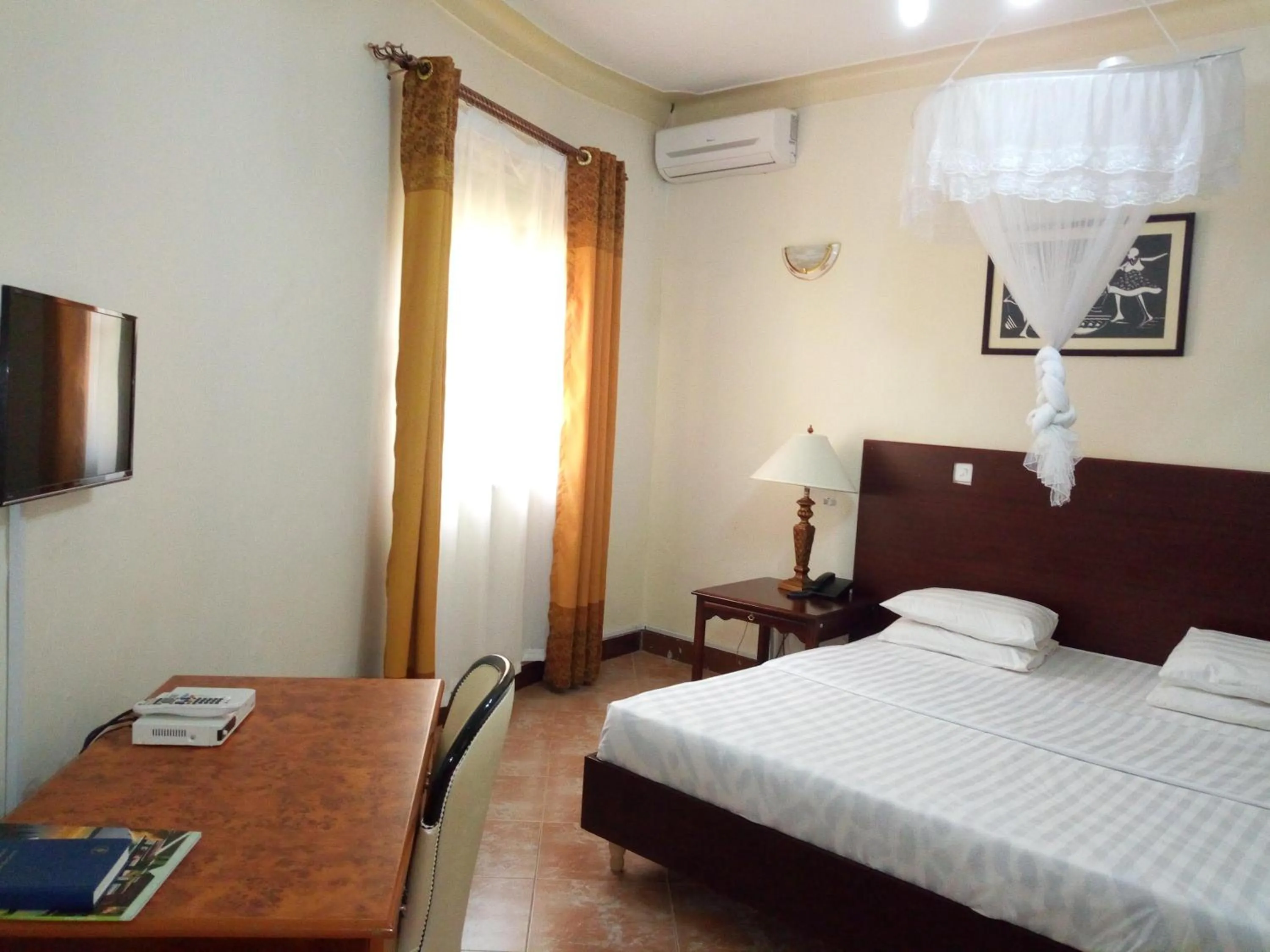 Bed in Peniel Beach Hotel