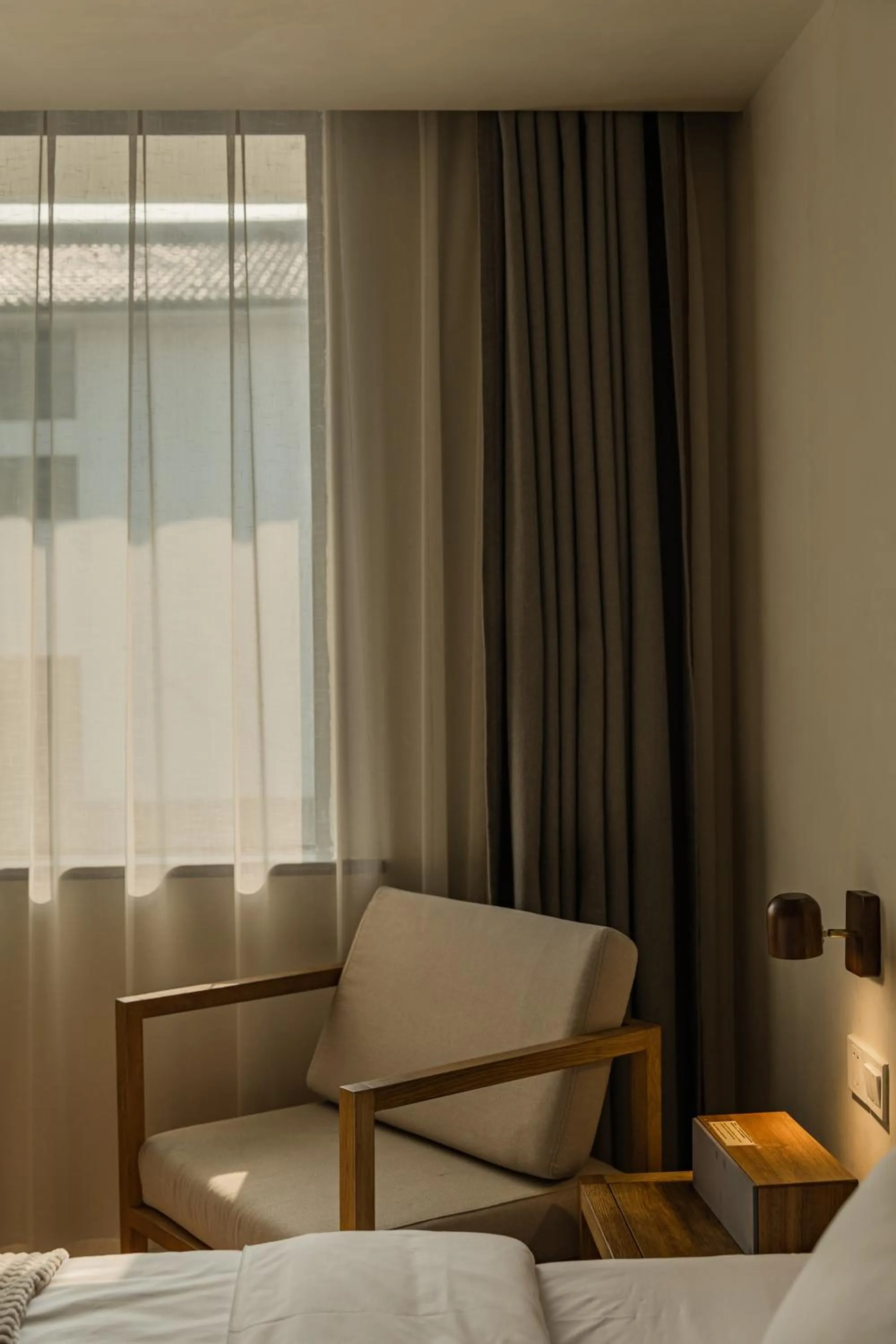 Bedroom, Bed in T innn - West Lake - Yueshang Yunshe Homestay - Hangzhou Taiziwan Park Branch