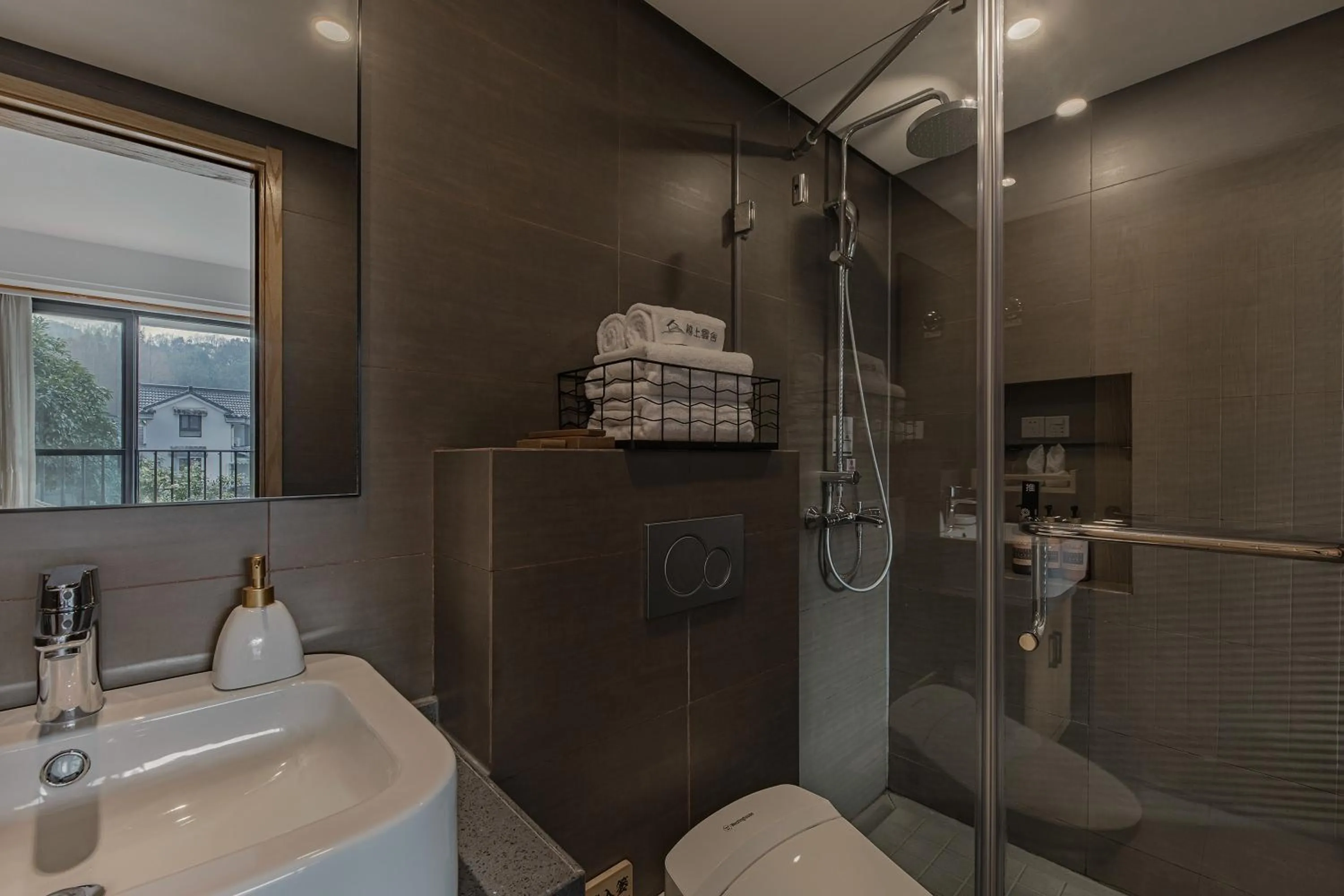 Toilet in T innn - West Lake - Yueshang Yunshe Homestay - Hangzhou Taiziwan Park Branch