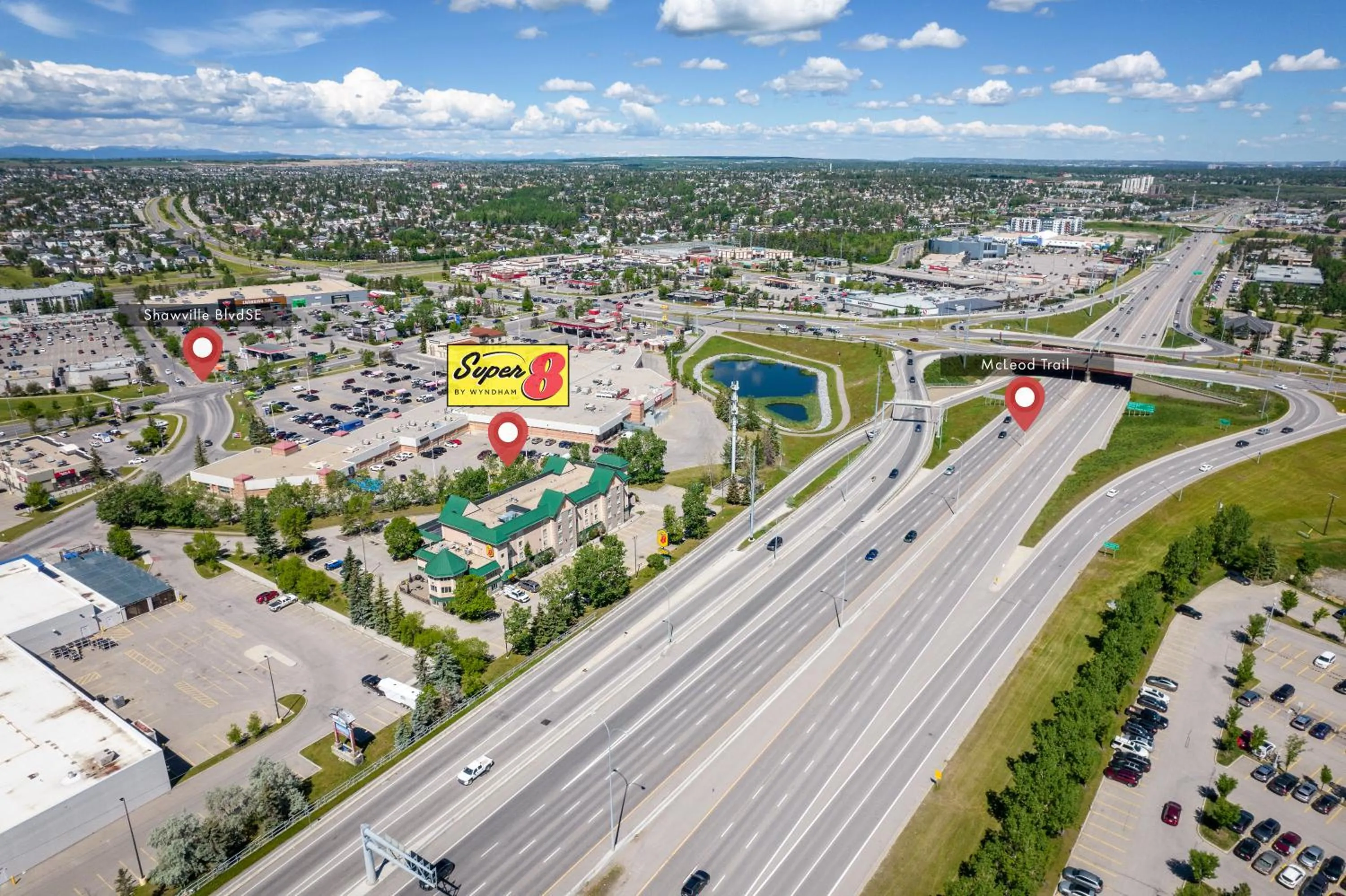 Neighbourhood in Super 8 by Wyndham Calgary Shawnessy Area