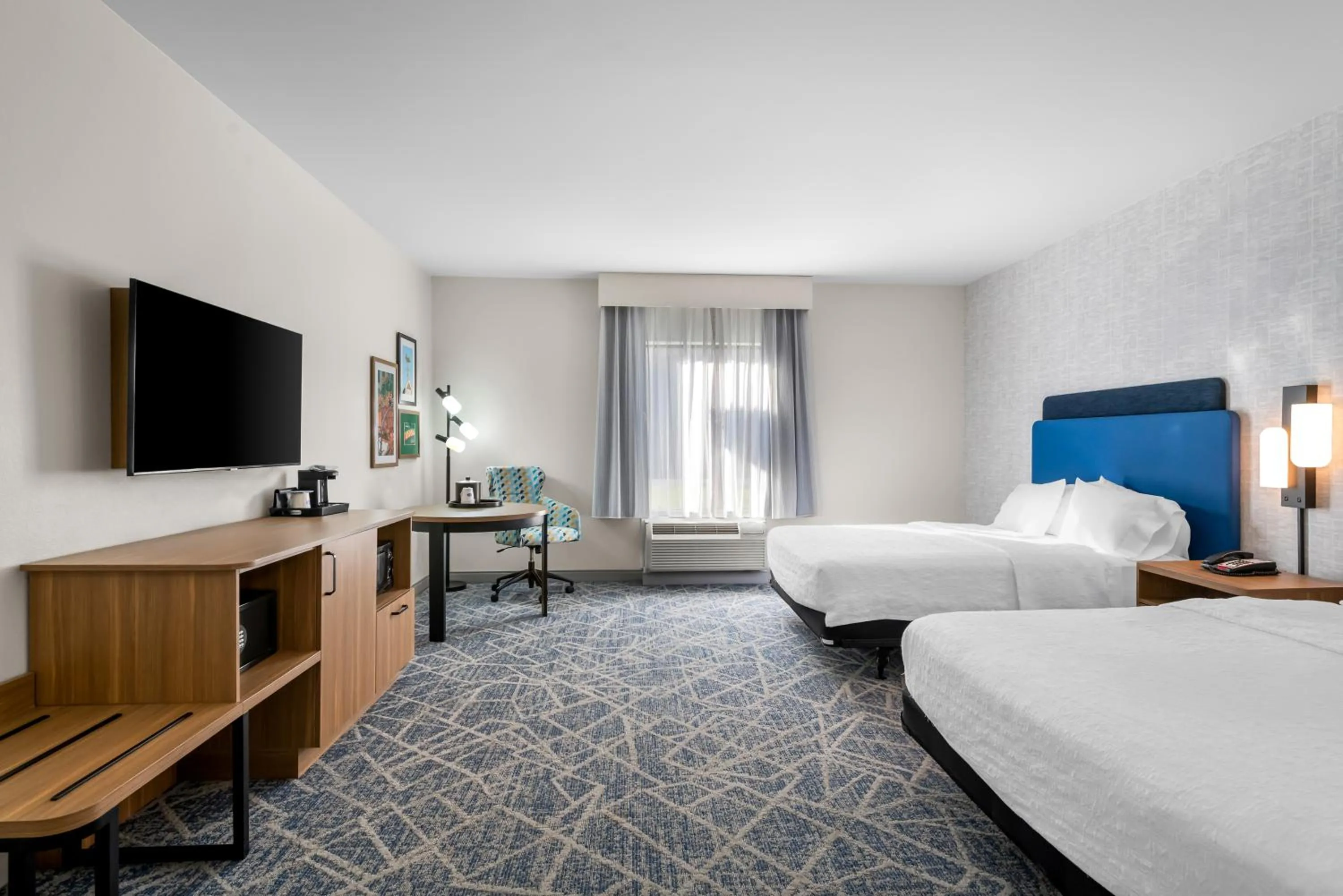 Bed in Hampton Inn - Monticello