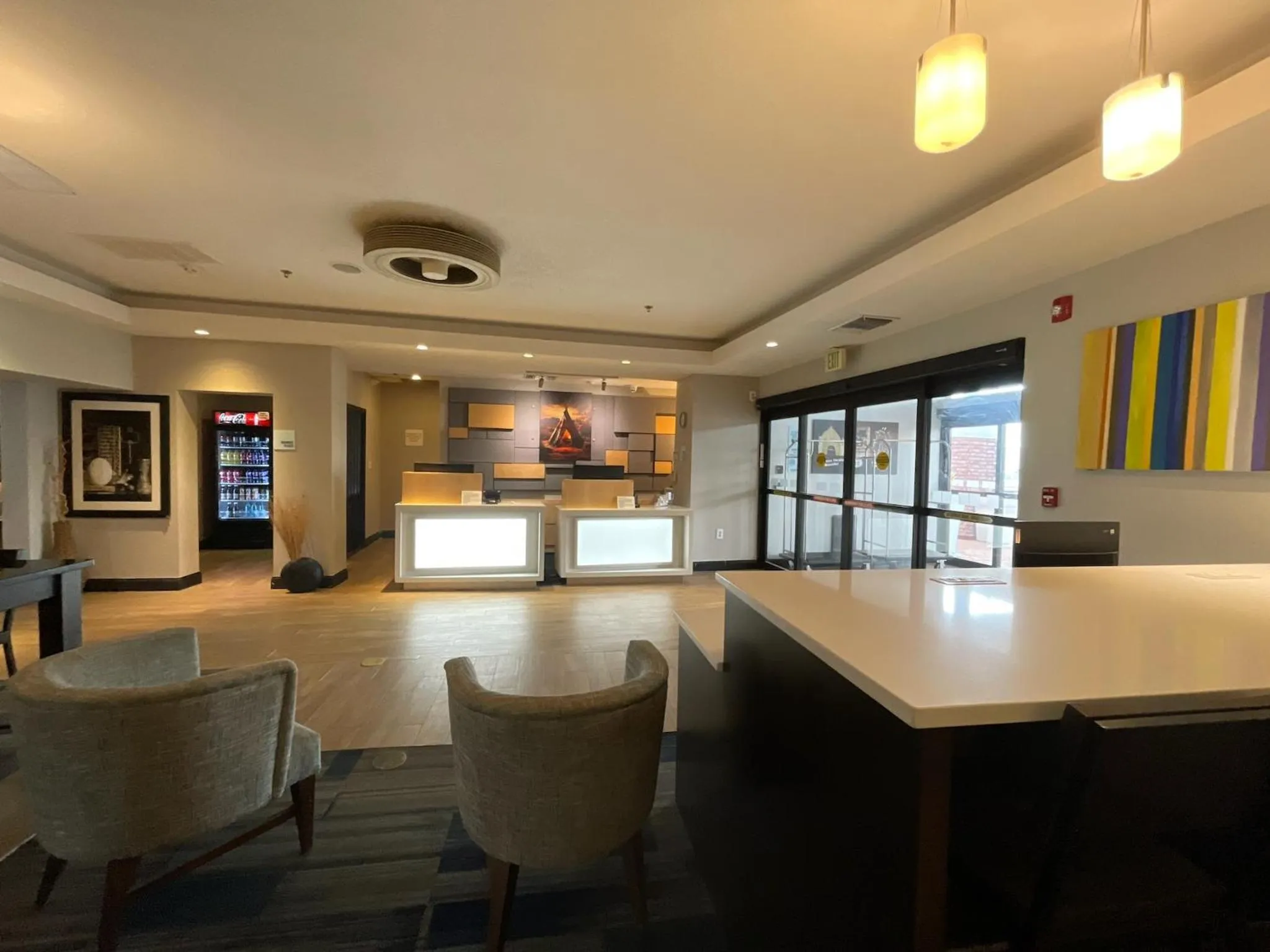 Lobby or reception in Route 66 inn & Suites