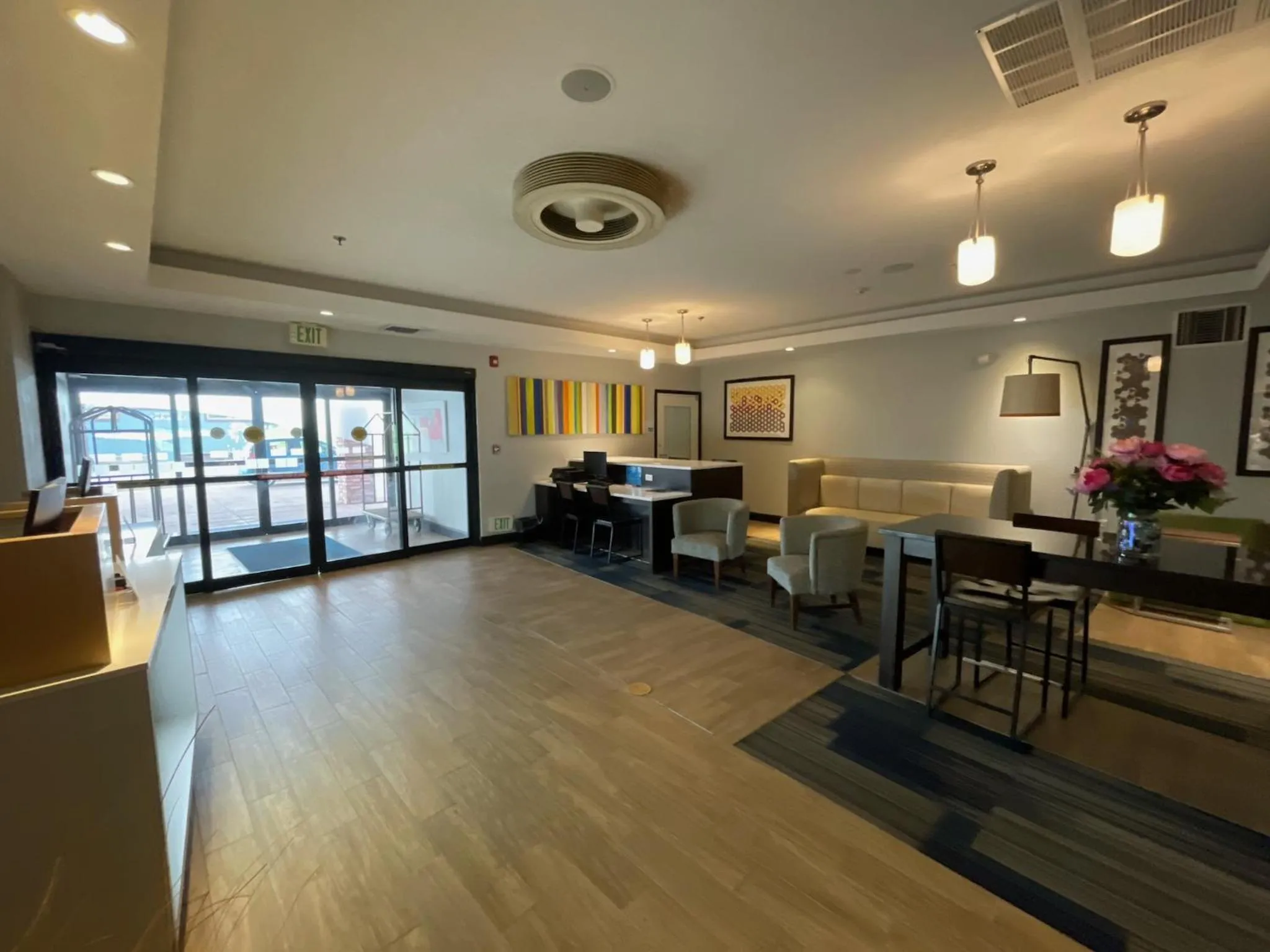 Lobby or reception in Route 66 inn & Suites