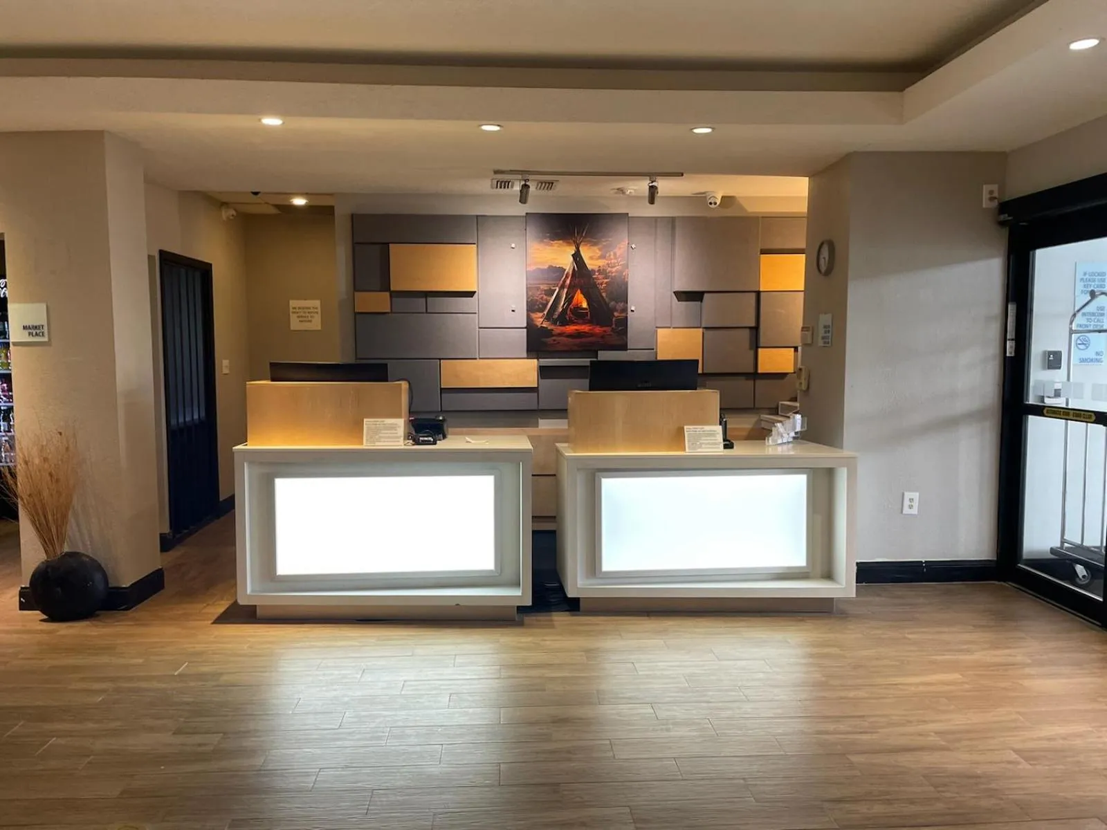 Lobby or reception in Route 66 inn & Suites