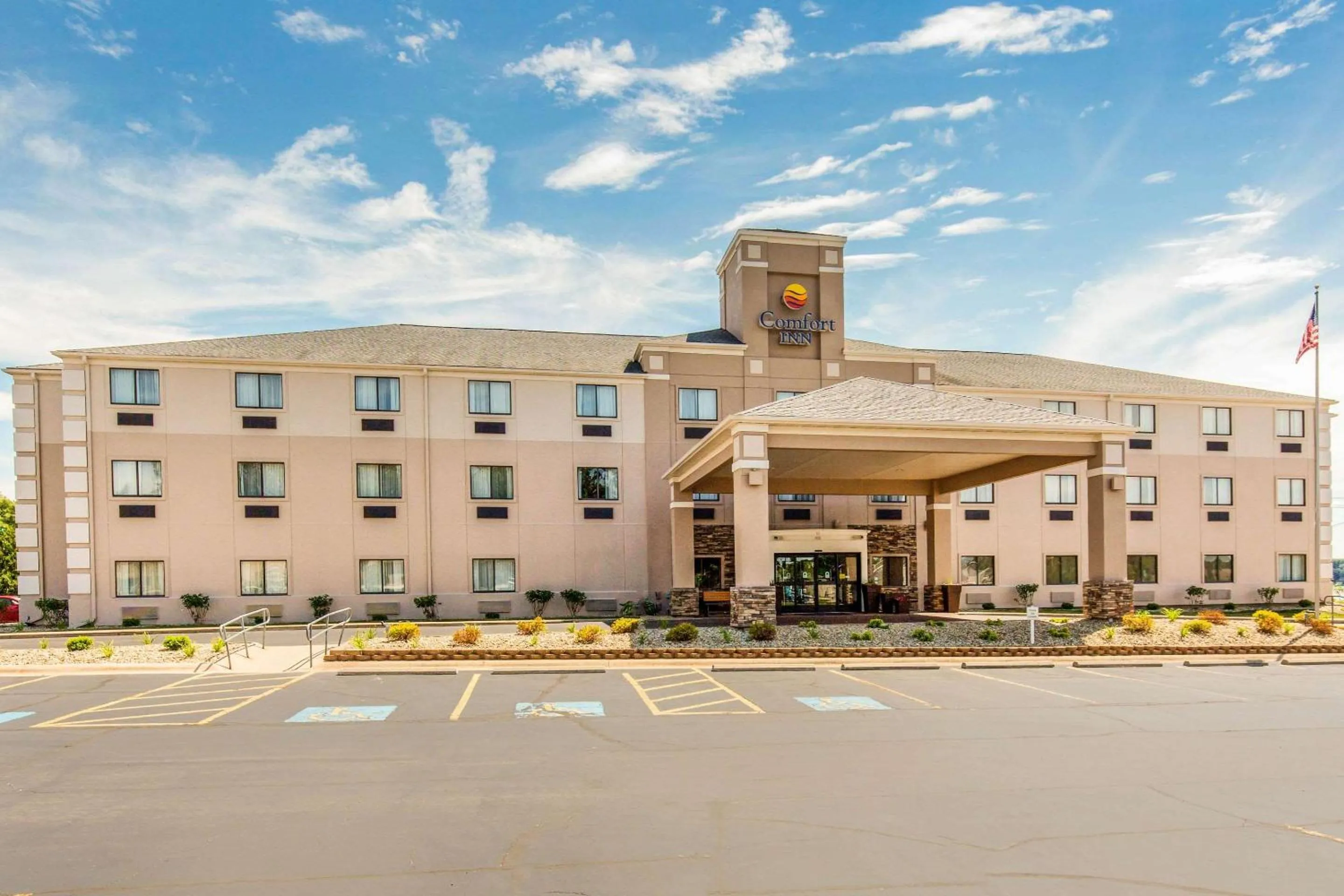 Property building in Comfort Inn La Porte