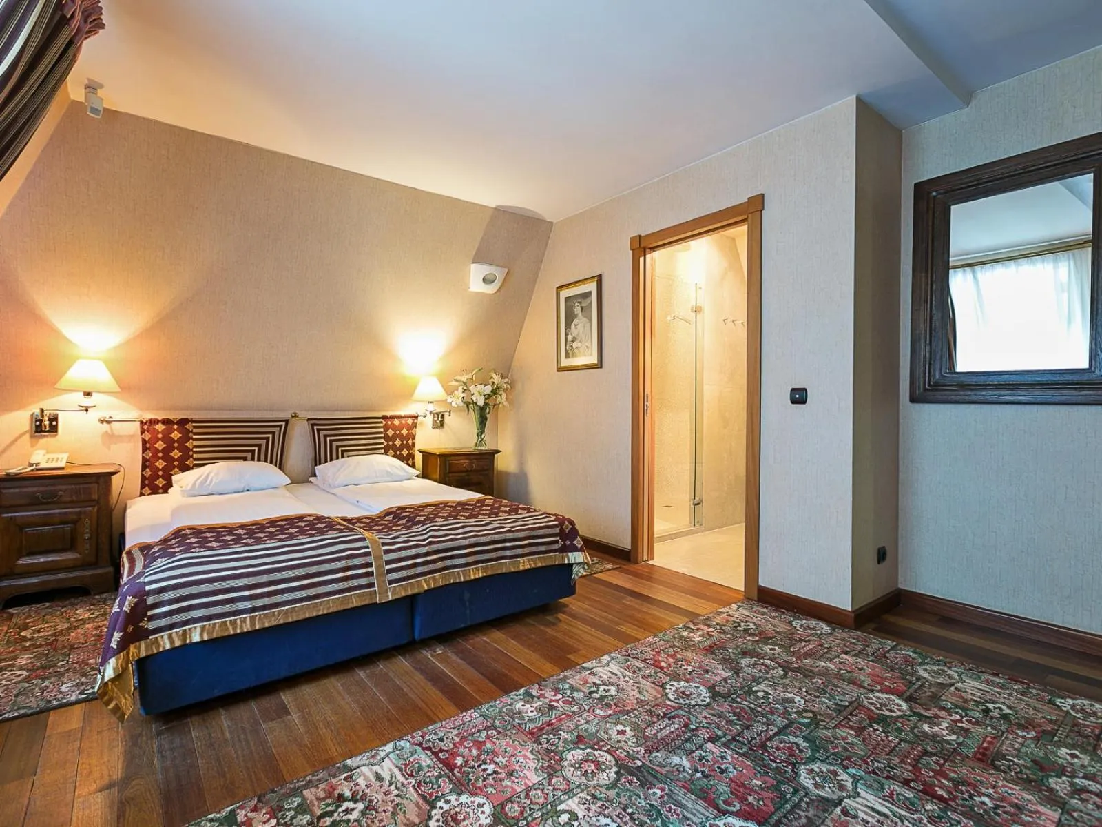 Bathroom, Bed in Jelenia Struga MEDICAL SPA