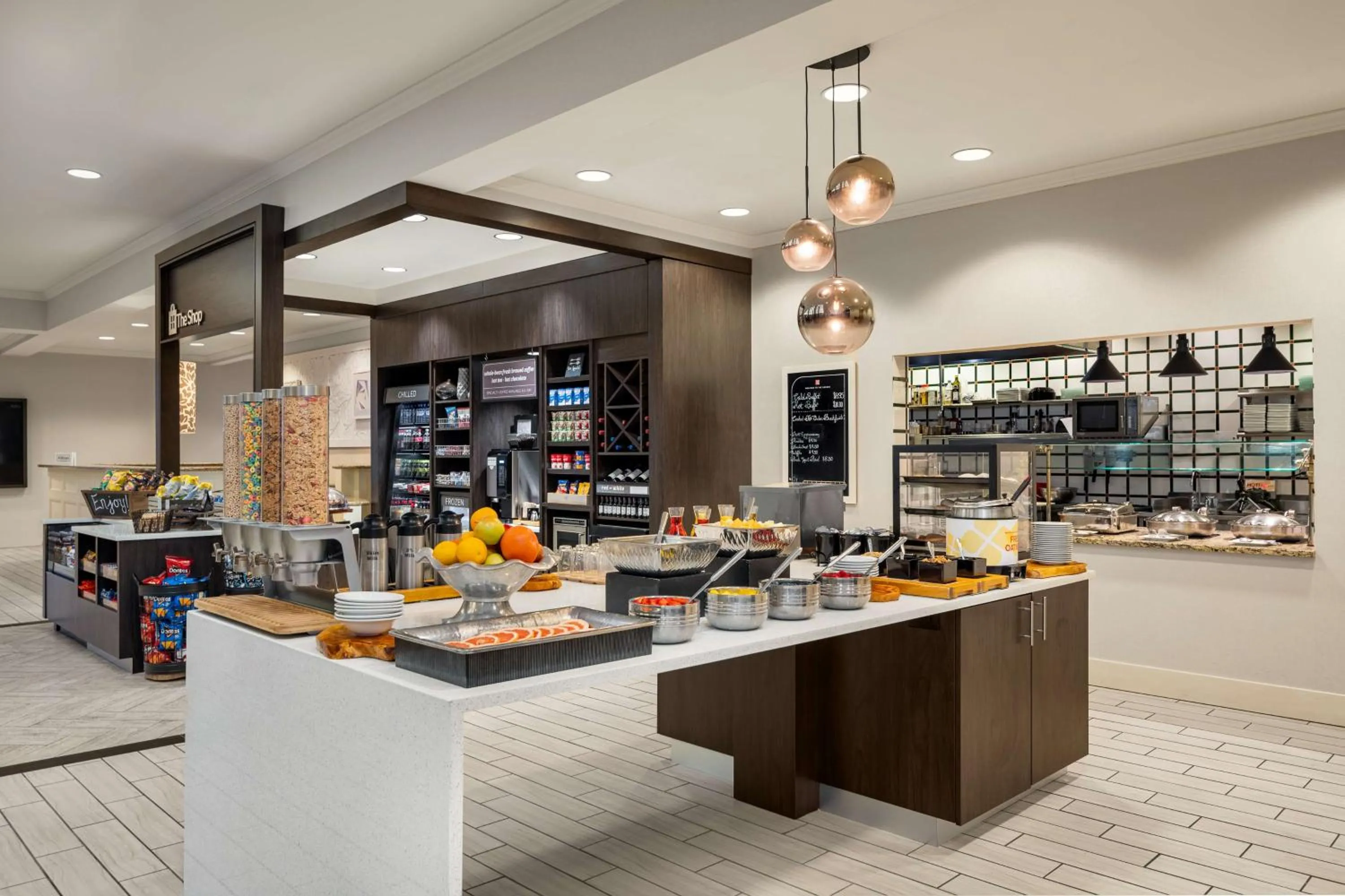 Breakfast in Hilton Garden Inn Great Falls