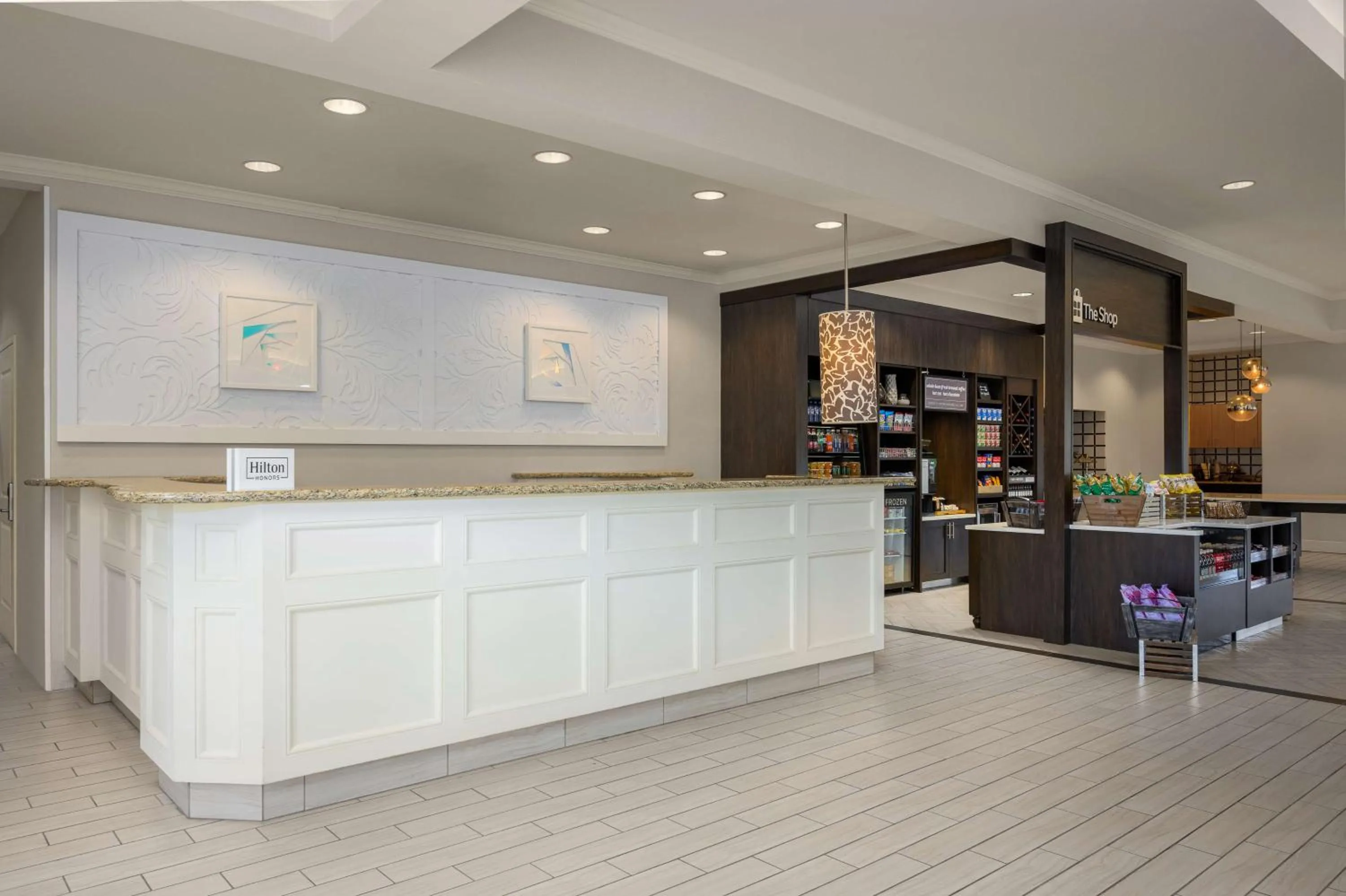 Lobby or reception in Hilton Garden Inn Great Falls