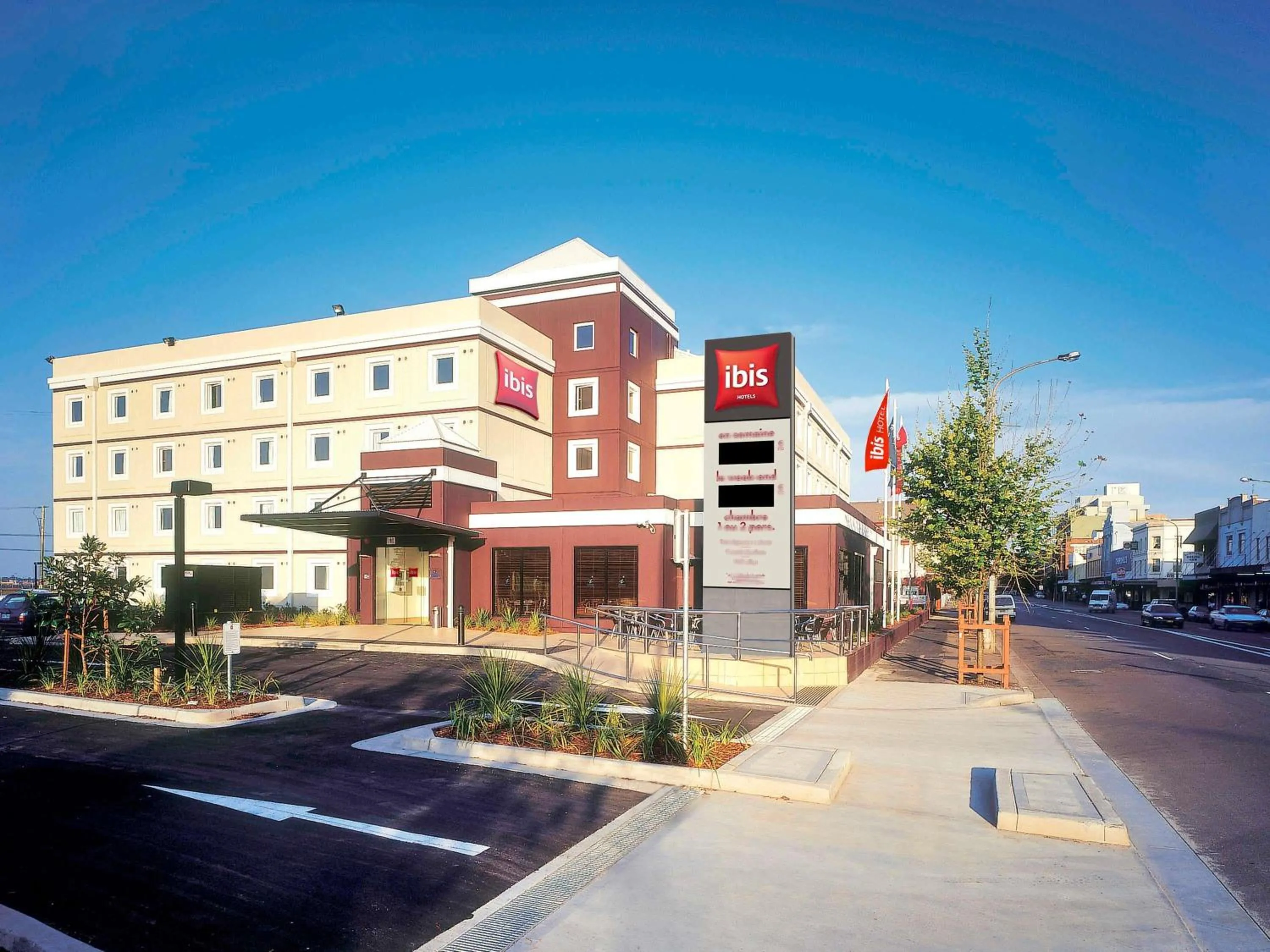 Property building in ibis Newcastle