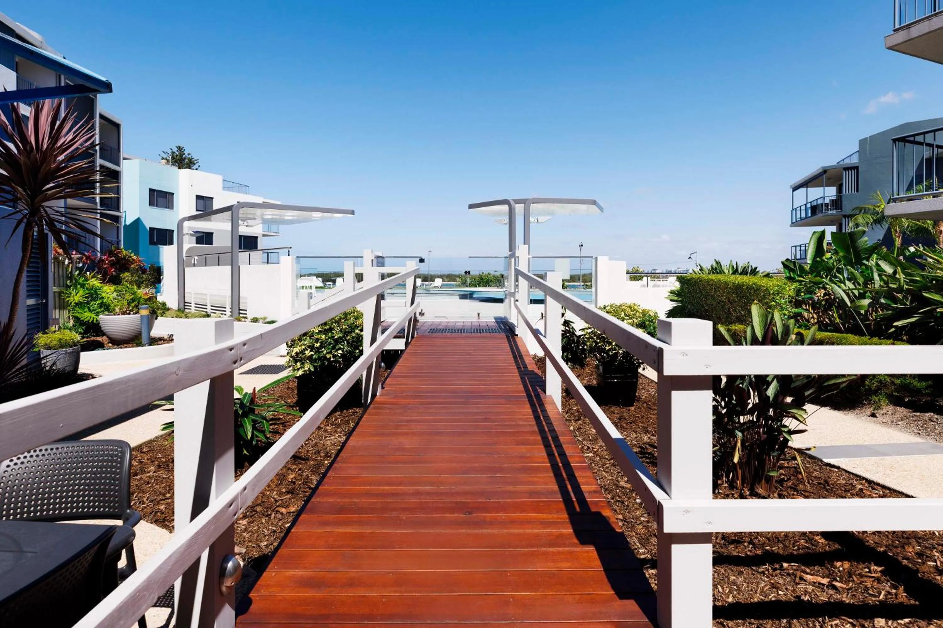 Swimming pool in BreakFree Grand Pacific
