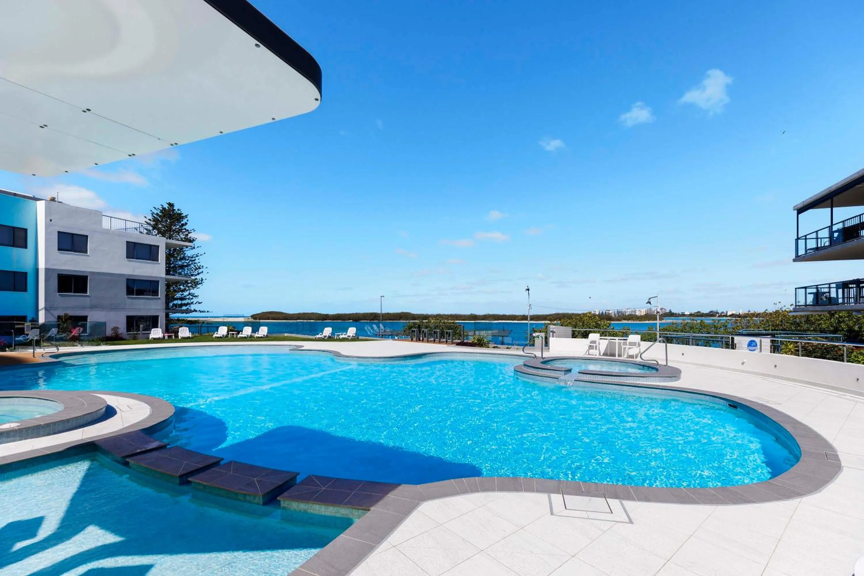 Swimming pool in BreakFree Grand Pacific