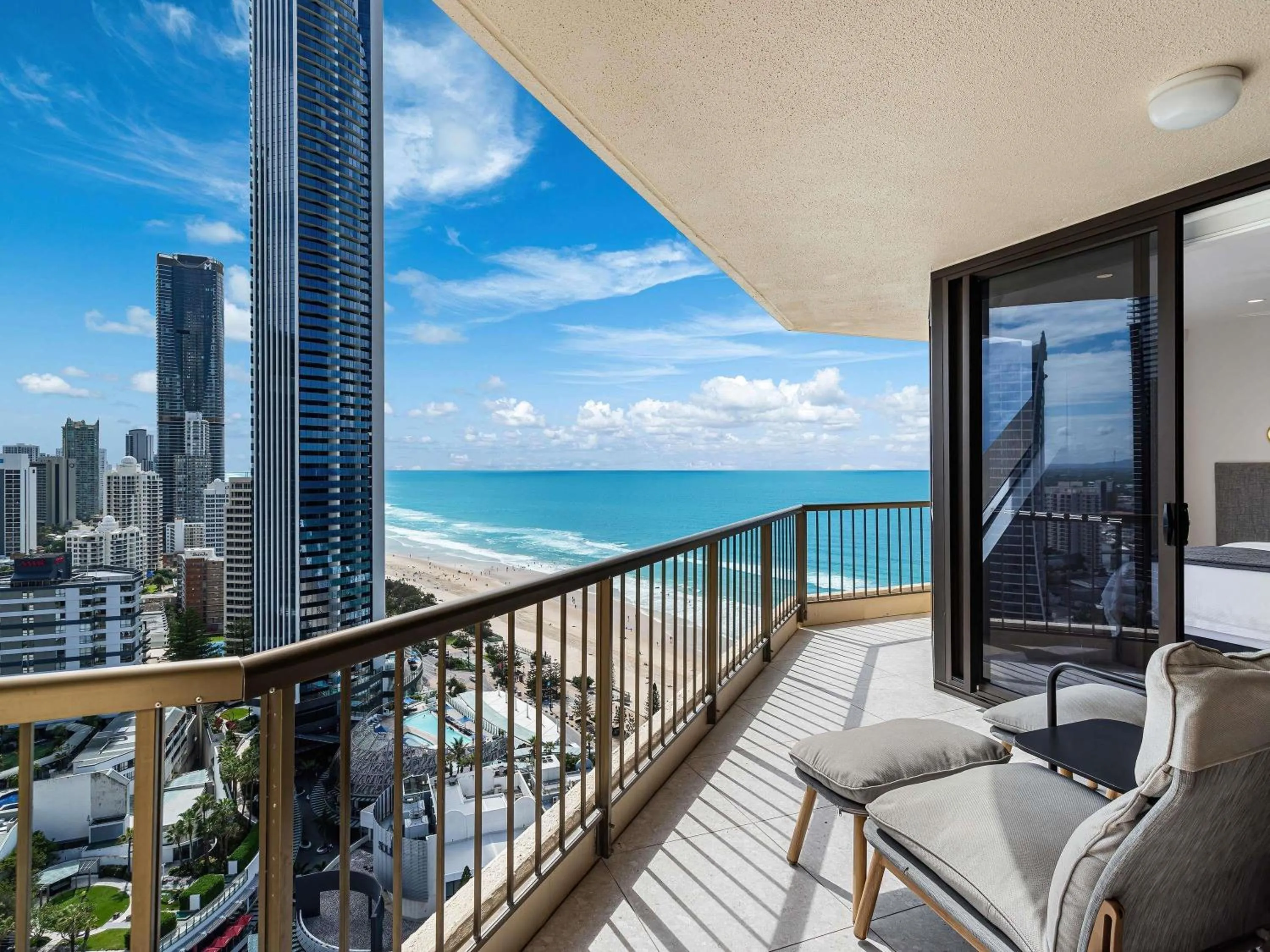 Bedroom in Paradise Centre Apartments