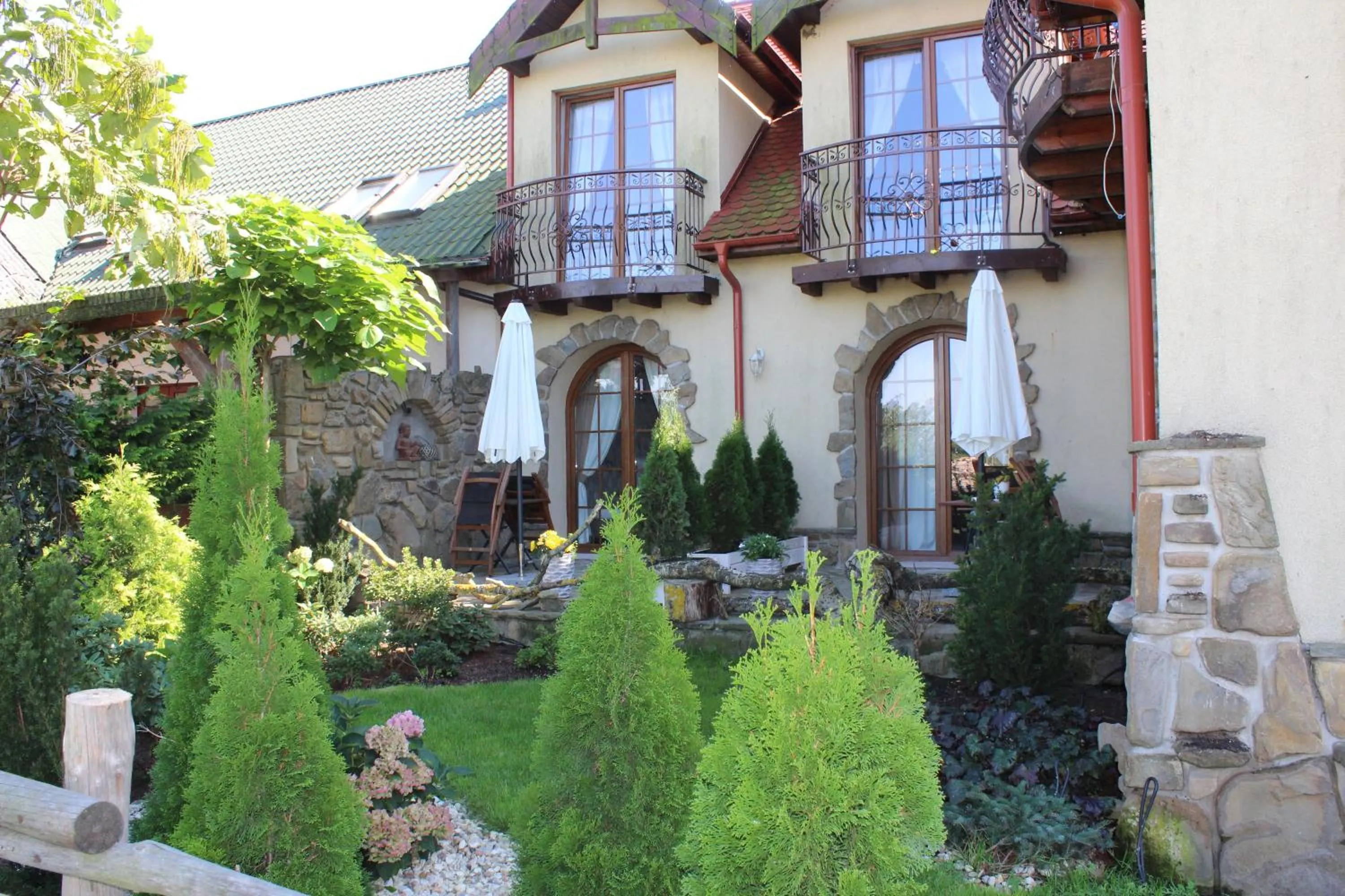 Balcony/Terrace in Feniks Agro&Spa Adults Only