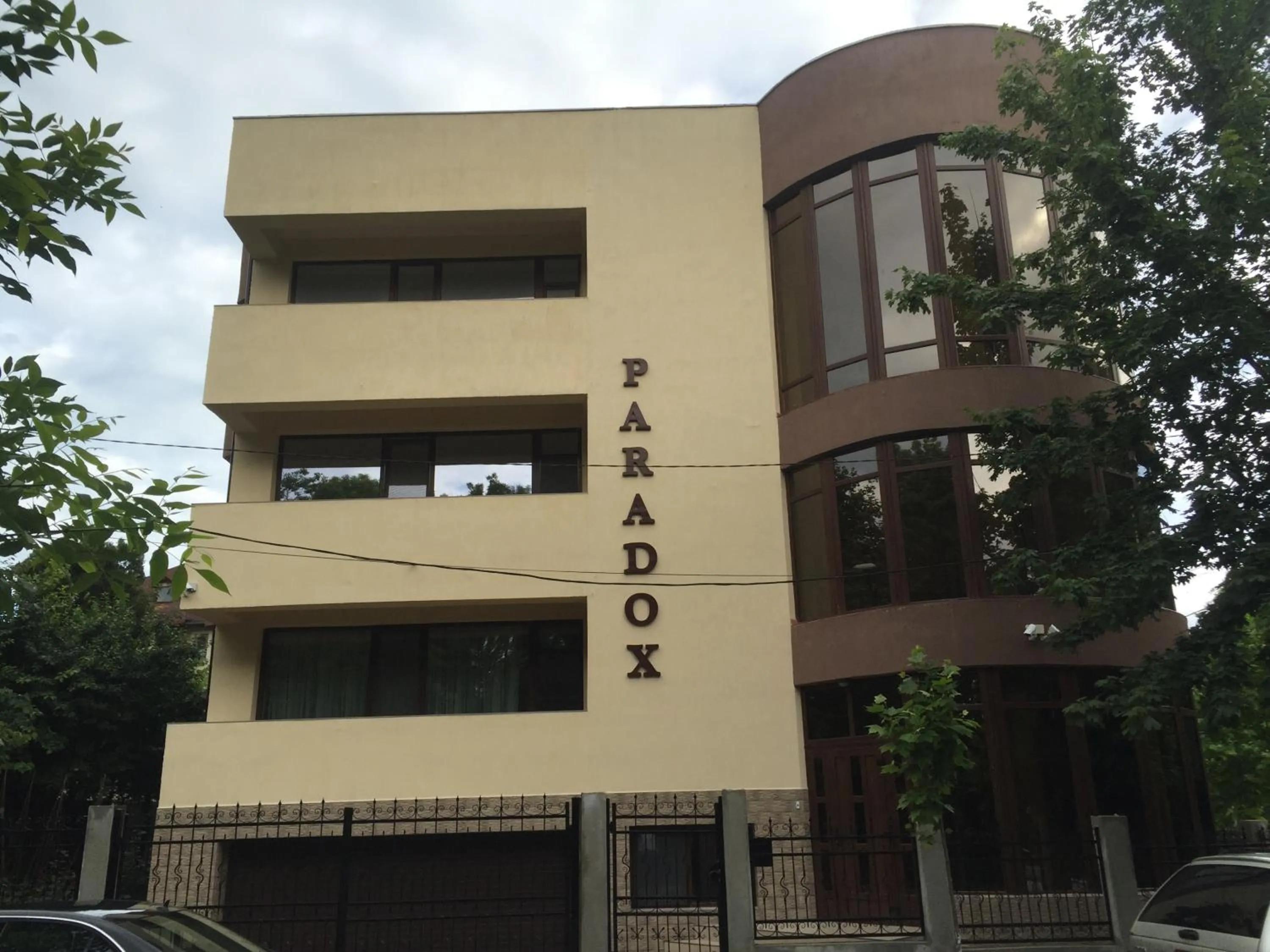 Facade/entrance in Paradox Oituz