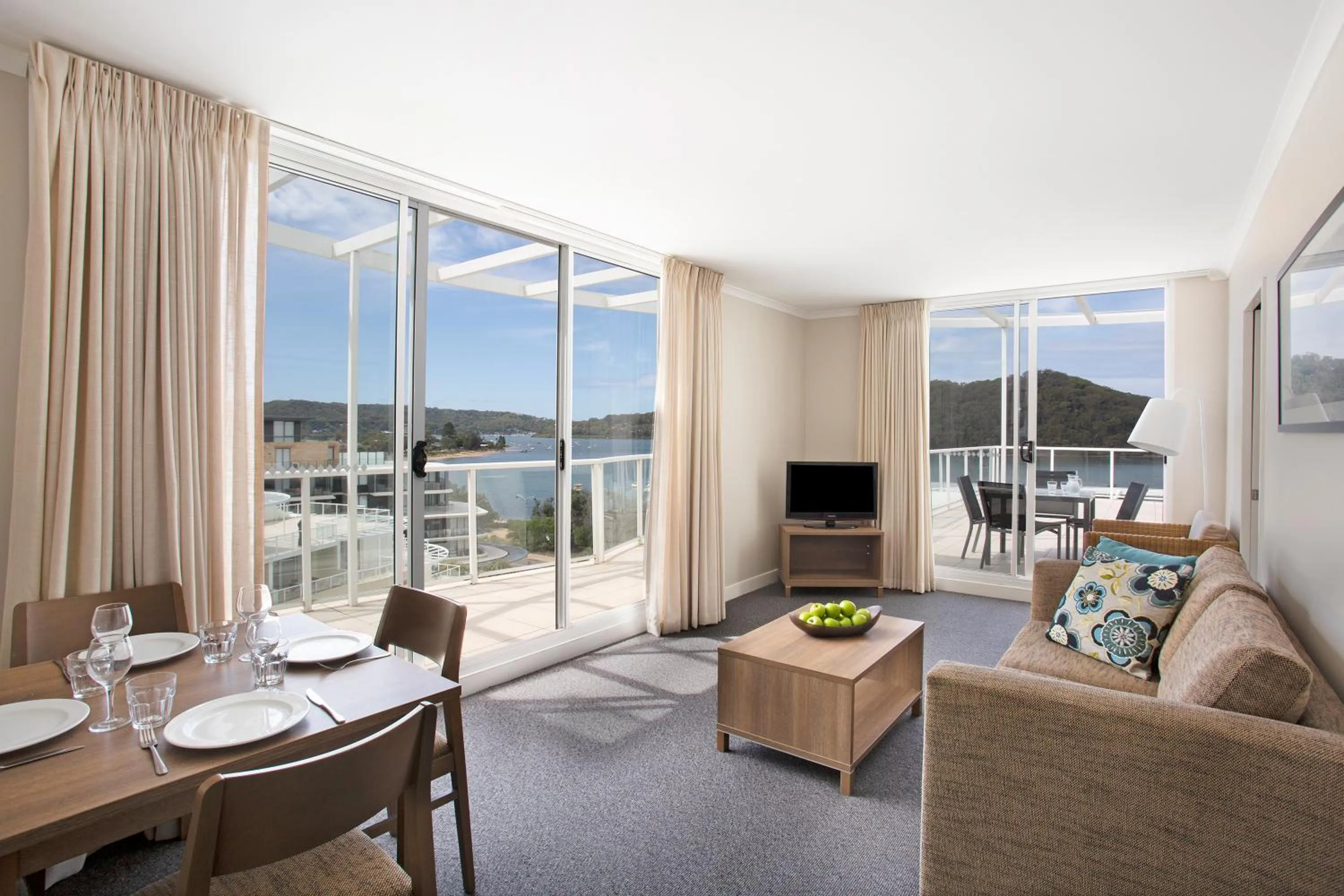 Balcony/Terrace in Mantra Ettalong Beach