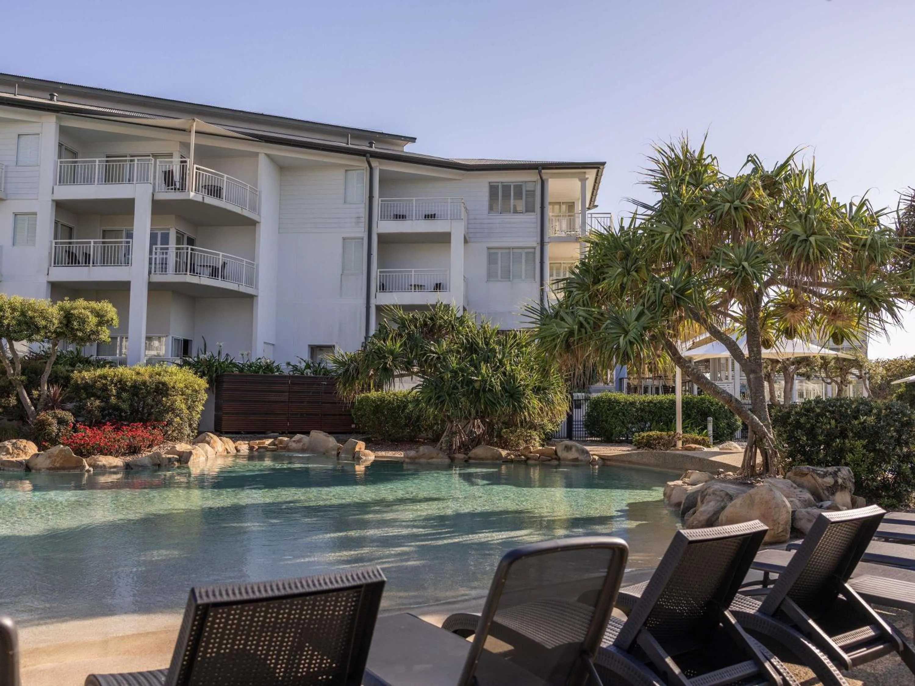 Pool view in Mantra on Salt Beach
