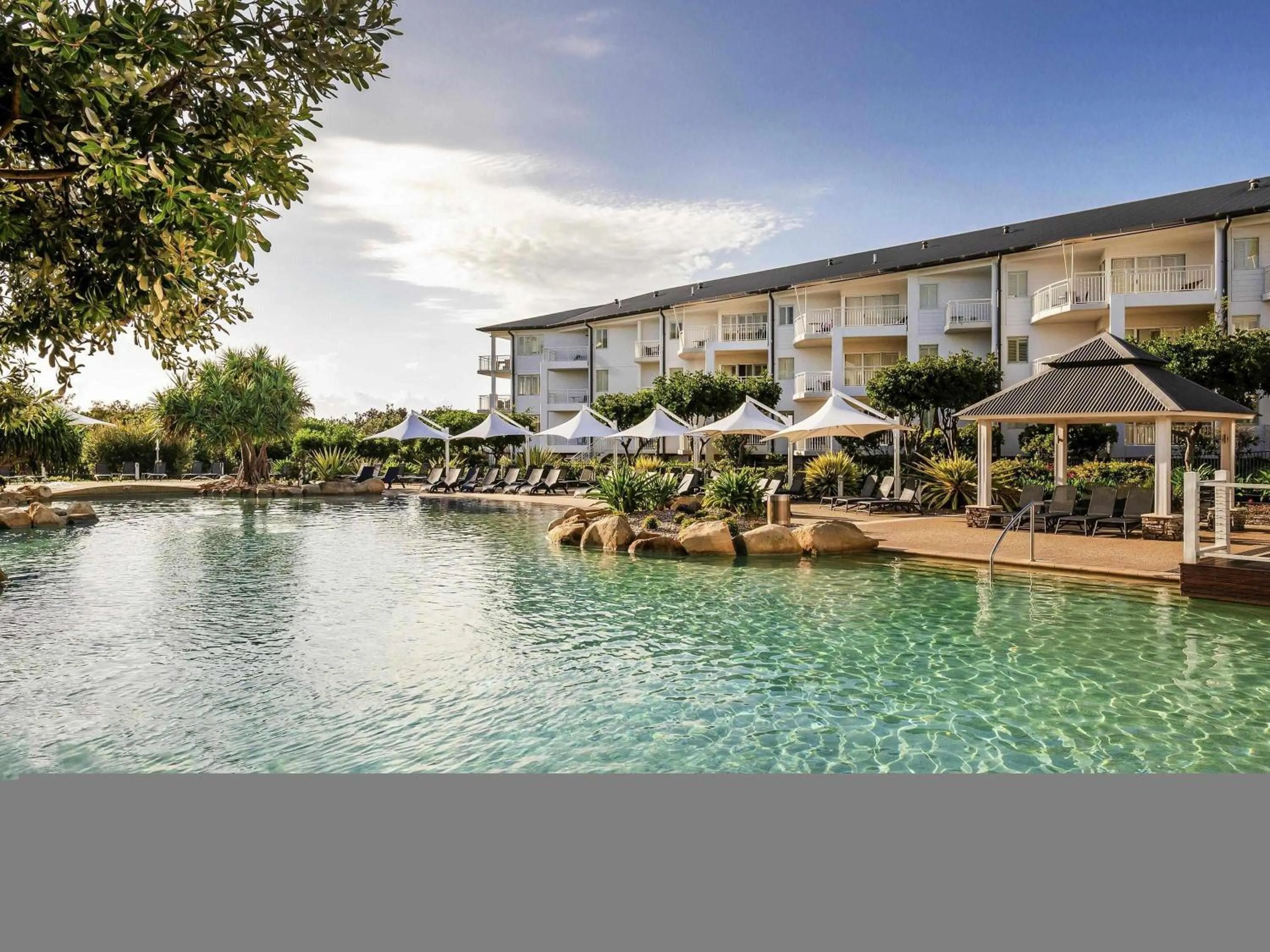 Pool view in Mantra on Salt Beach