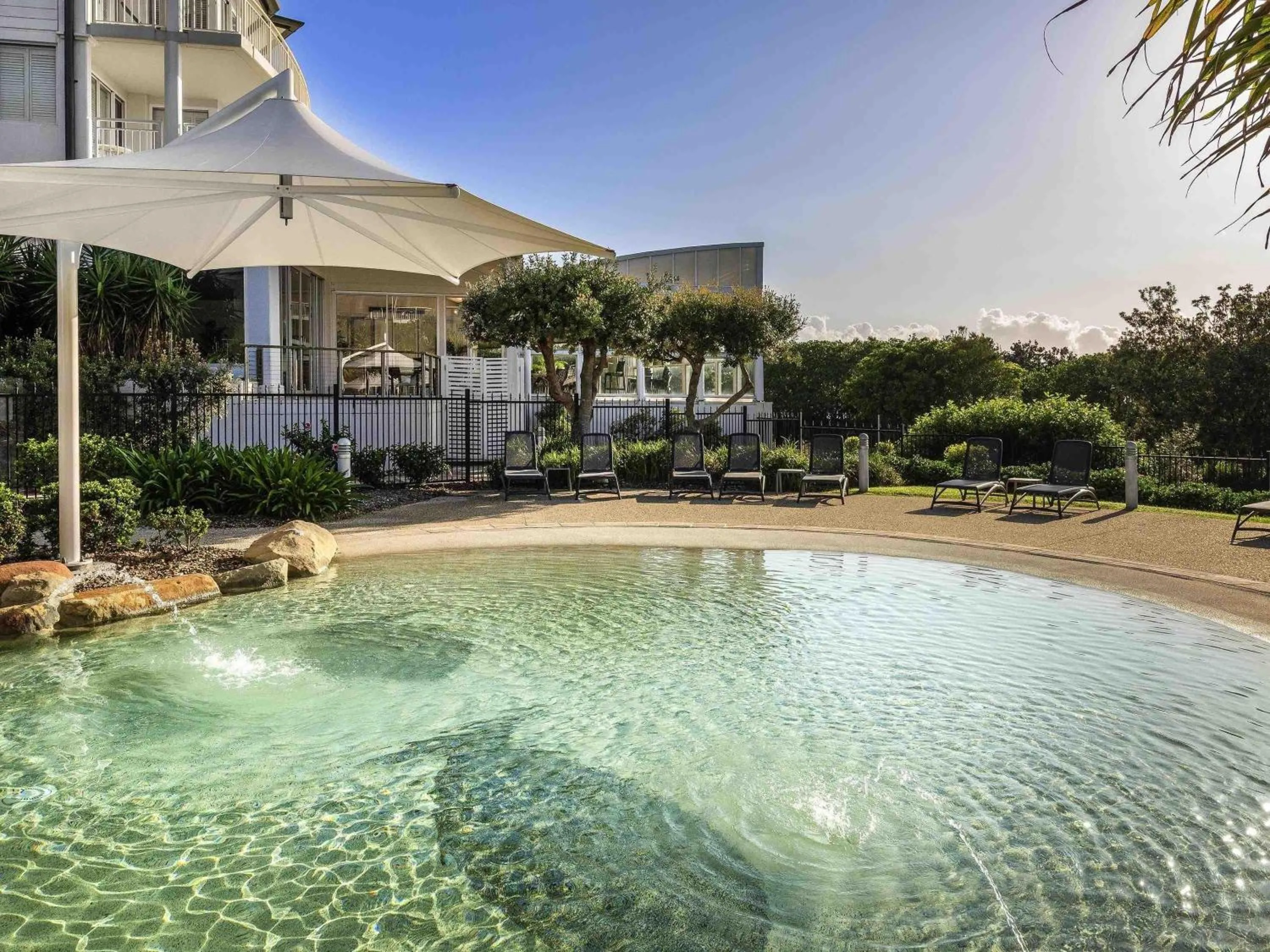 Pool view in Mantra on Salt Beach