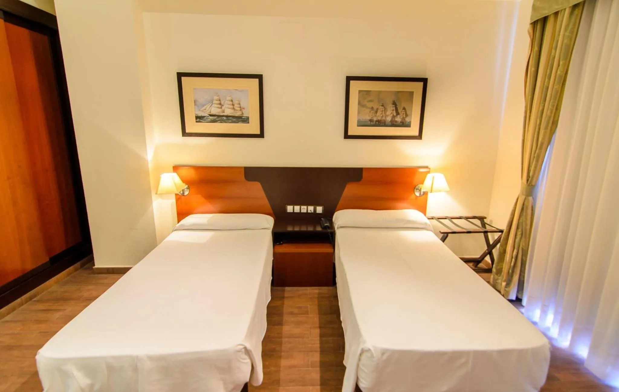 Bed in Hotel Apartamento Martín Alonso Pinzón