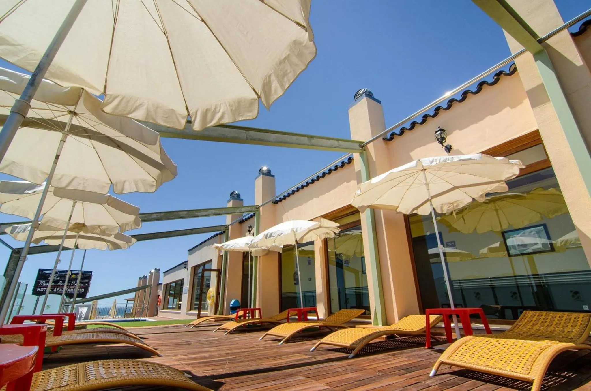 Solarium in Hotel Apartamento Martín Alonso Pinzón