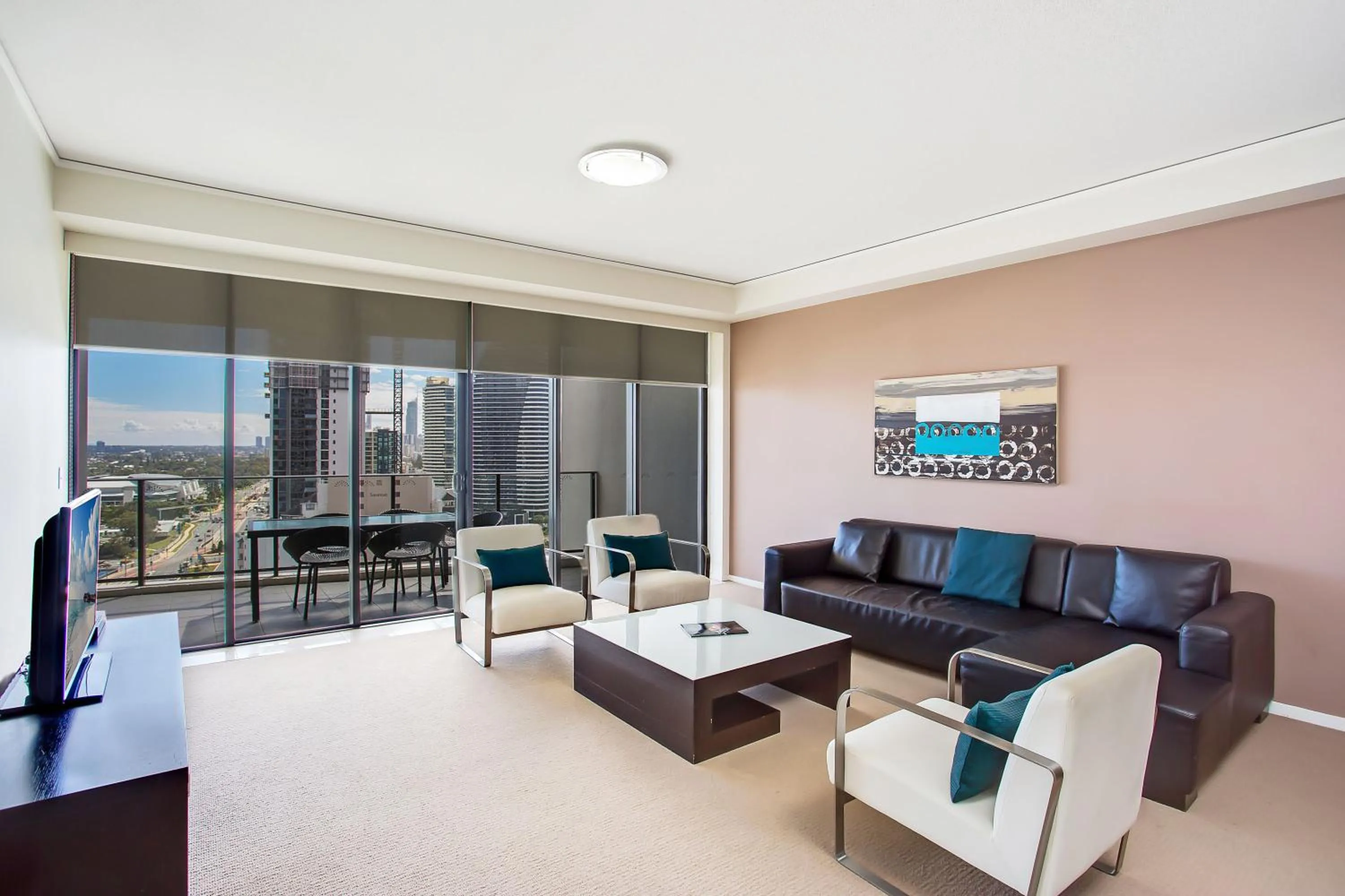 Living room in Mantra Sierra Grand